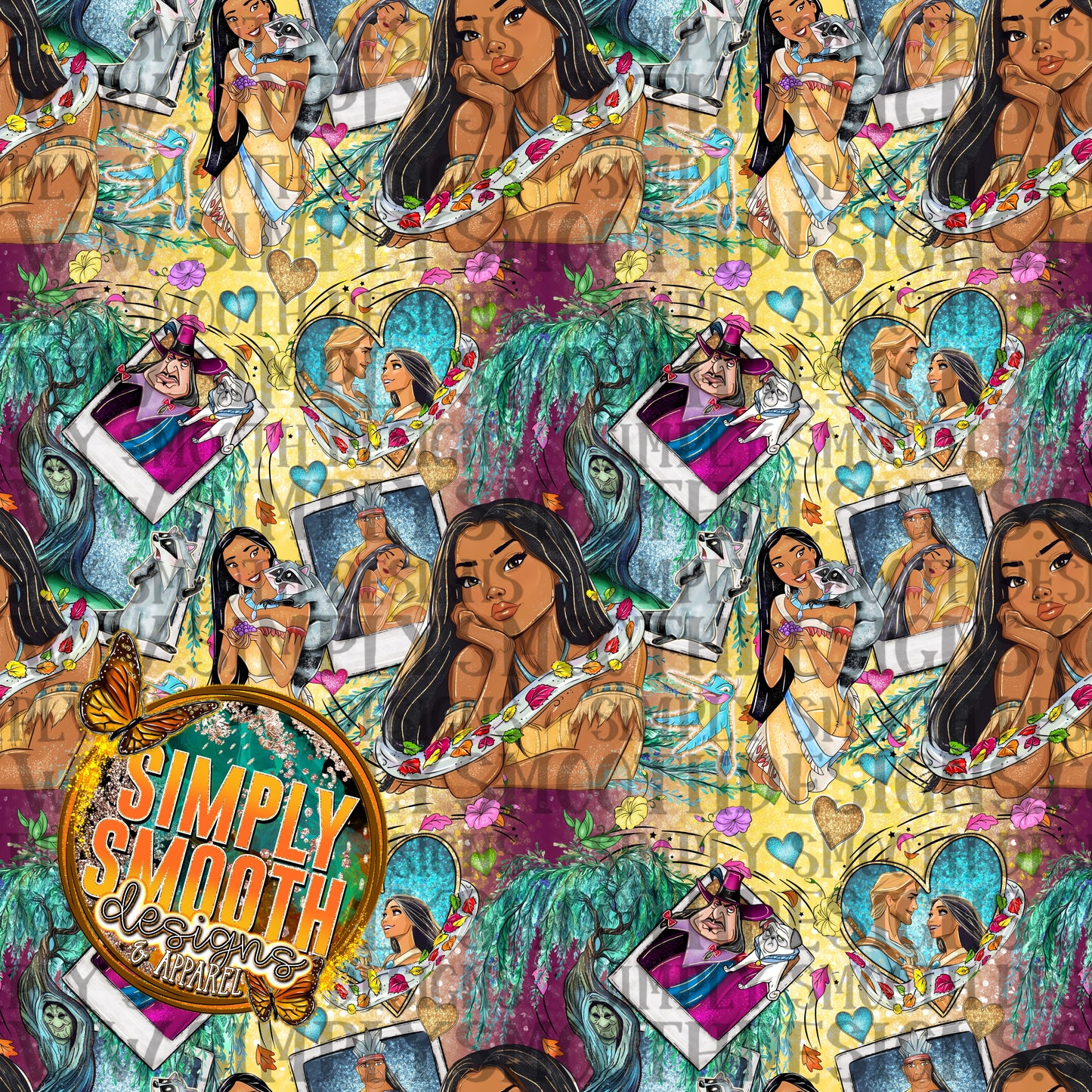 Pocahontas Seamless