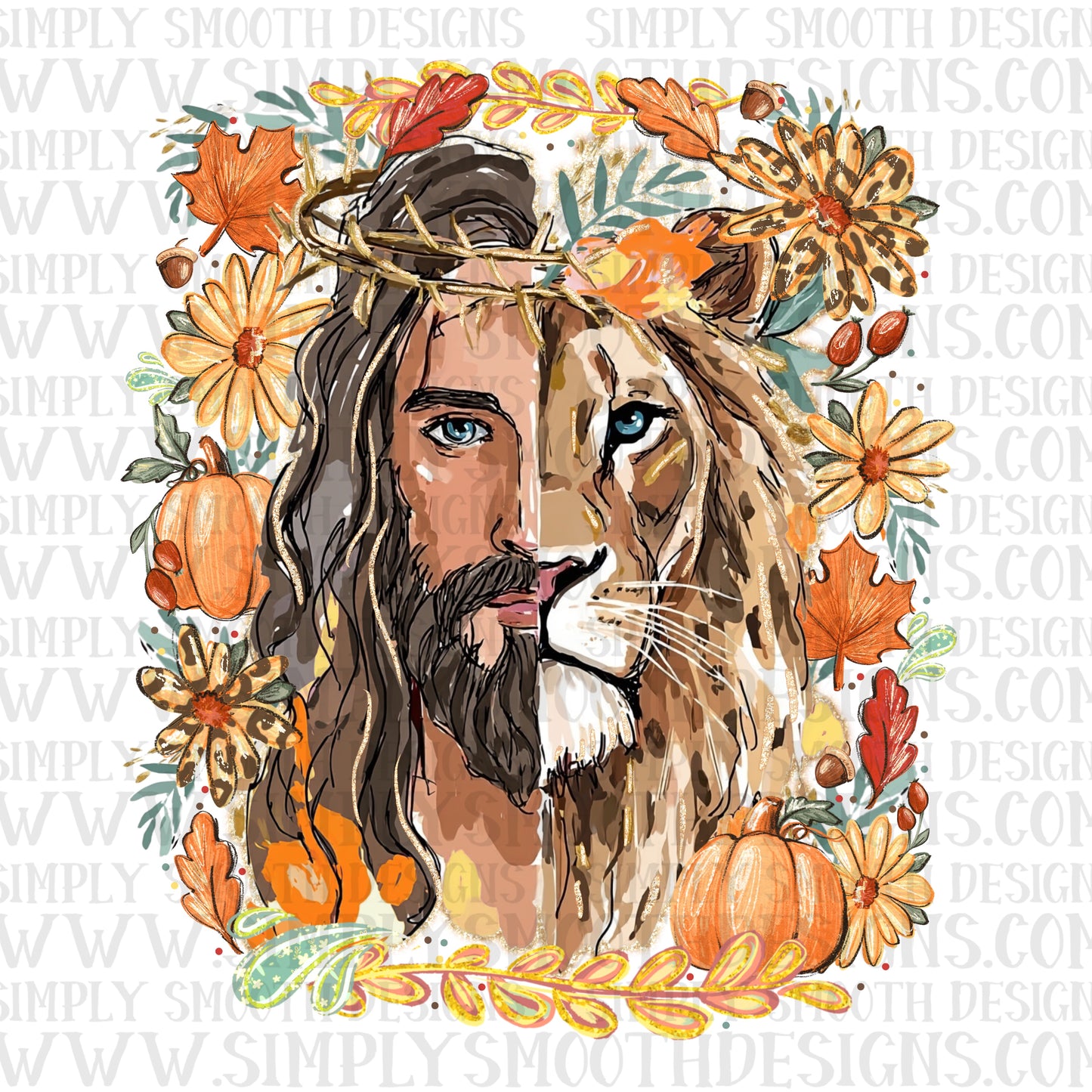 Lion of Judah Jesus fall version