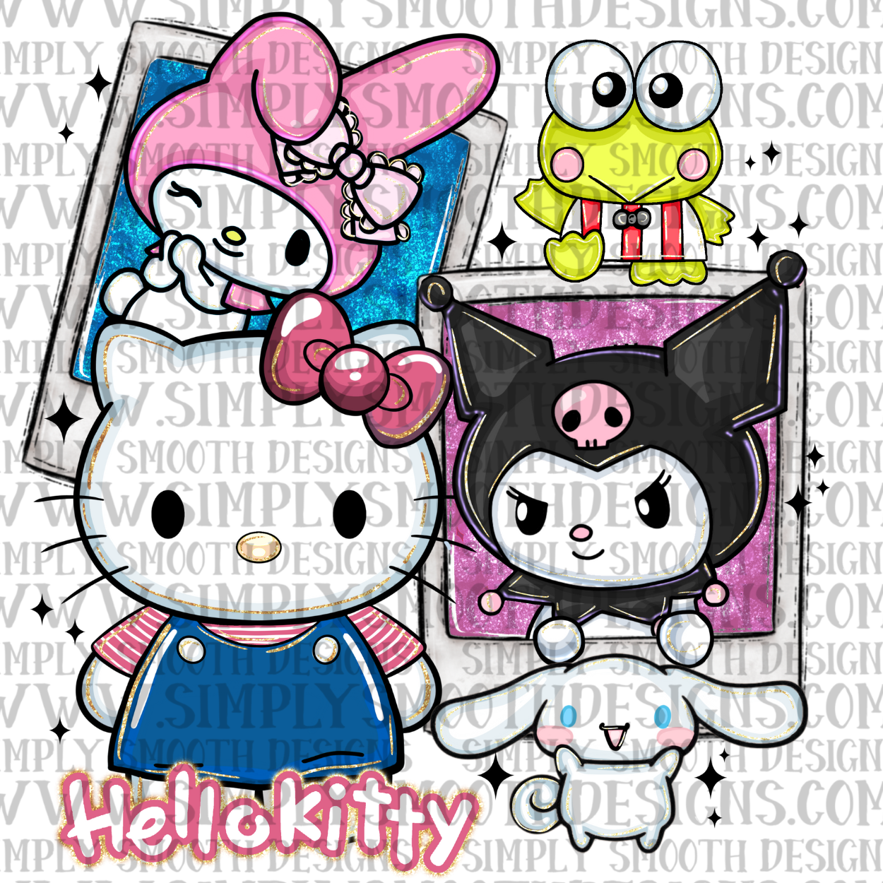 He*lo K*tty Polaroid