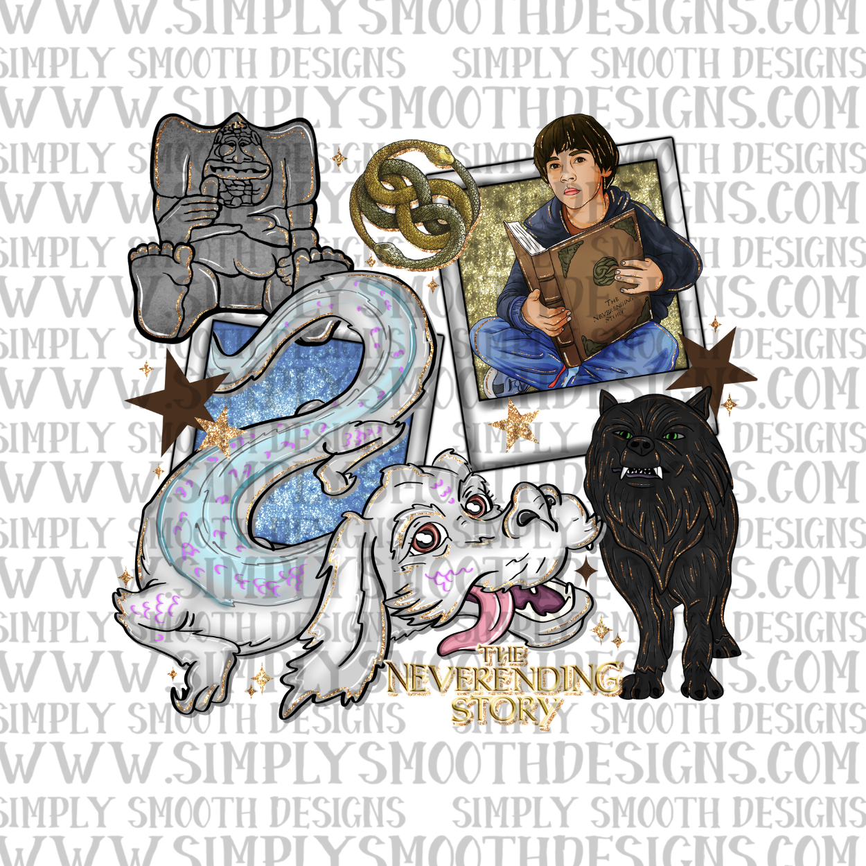 The Never Ending Story Polaroid