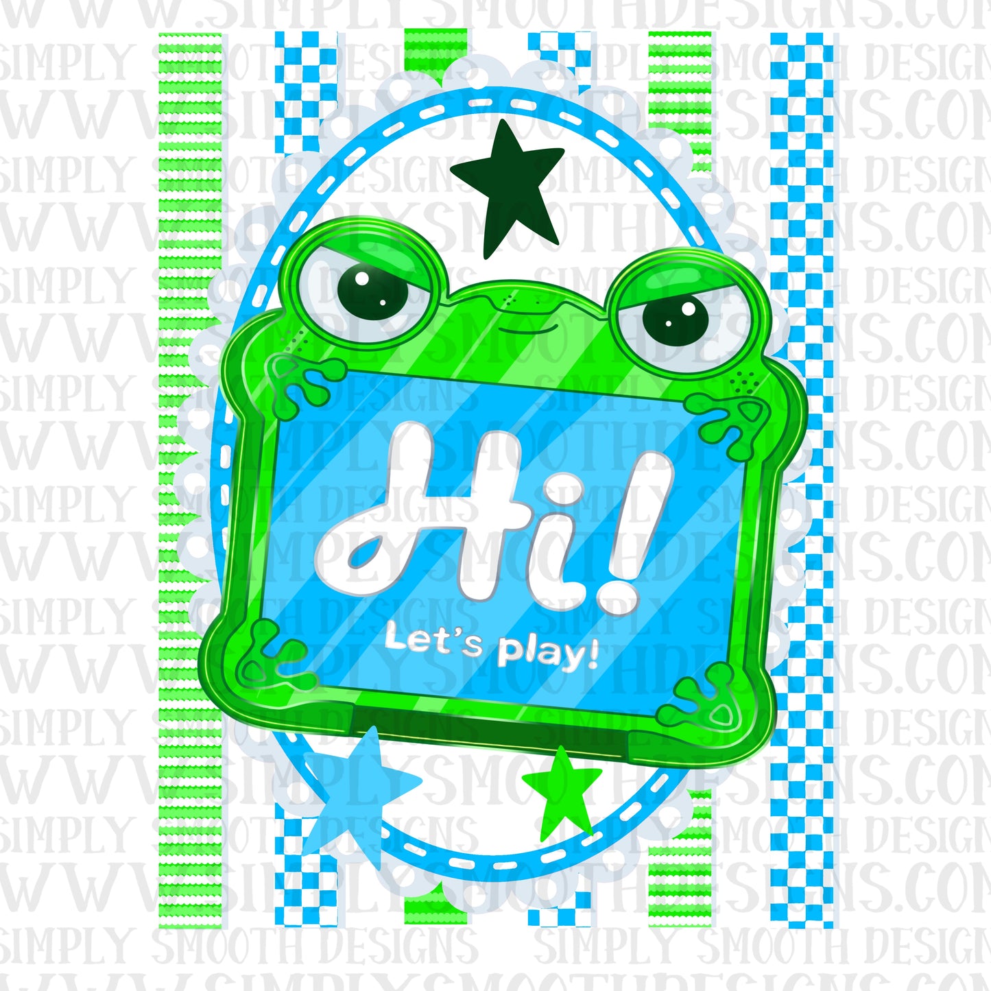 Tablet Toy Coquette Stripes