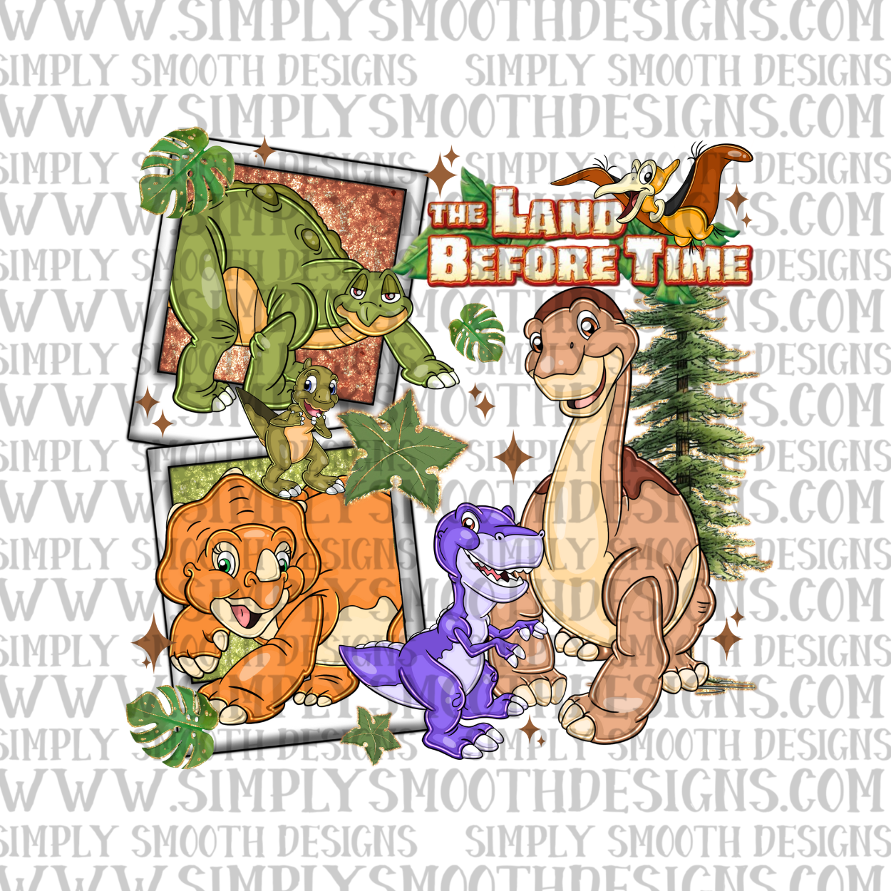 Land Before Time Polaroid
