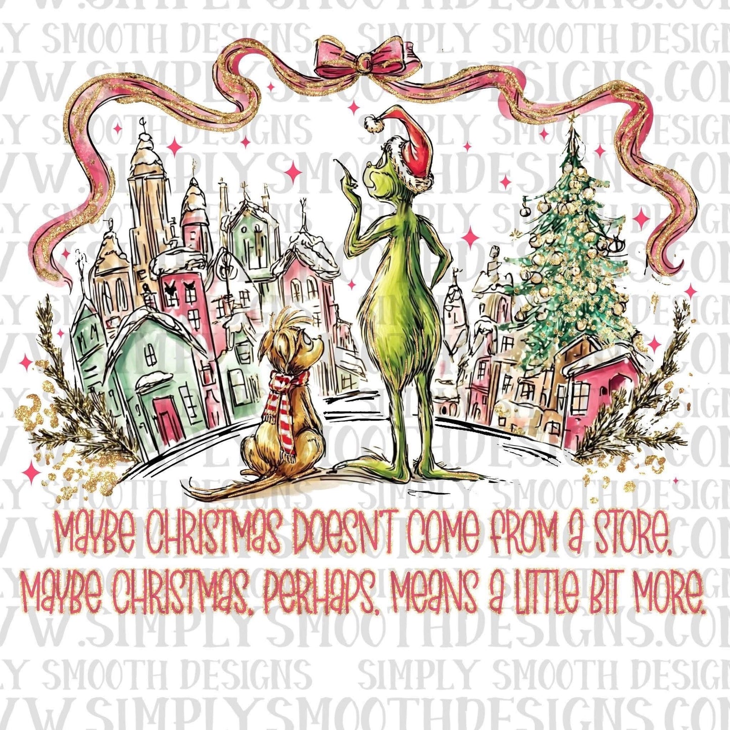 Who City View Coquette Christmas