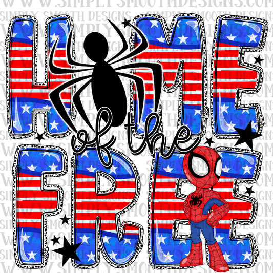 Home Of The Free Spider