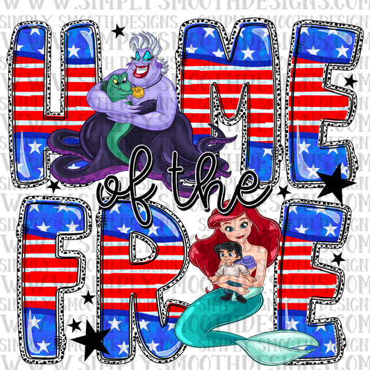 Home Of The Free Mermaid