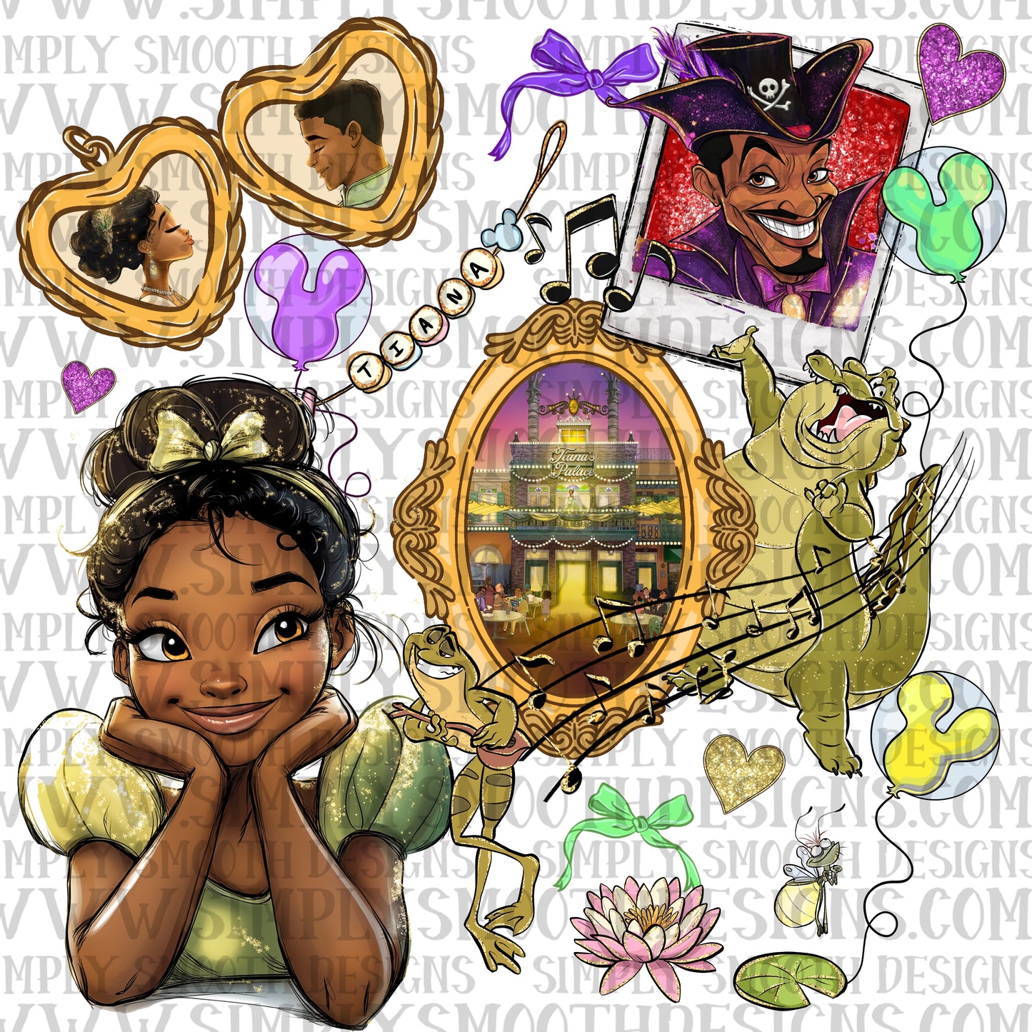 Locket Princess Tia