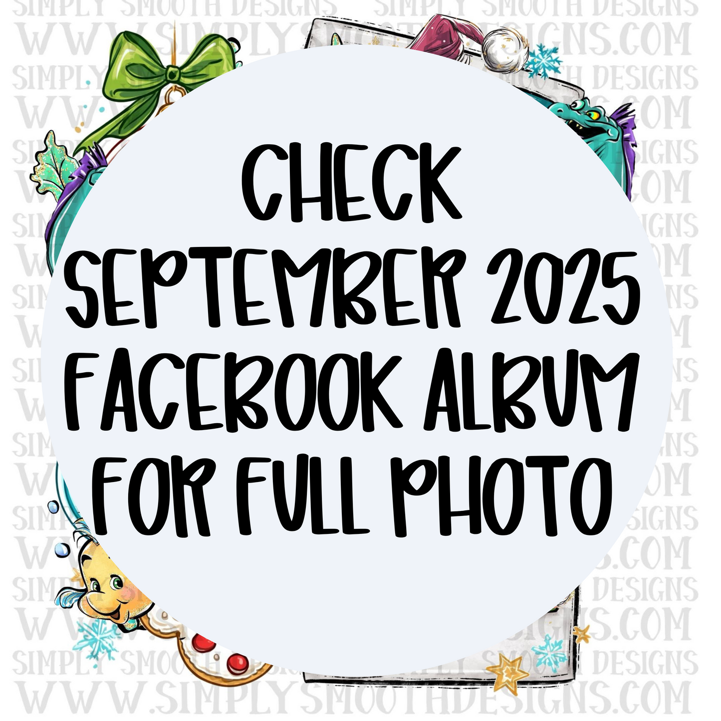 Mermaid Christmas Polaroid