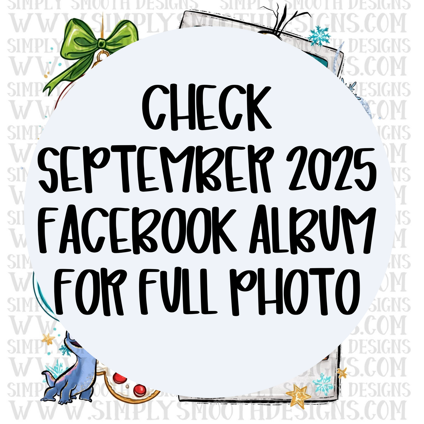 Froze Christmas Polaroid