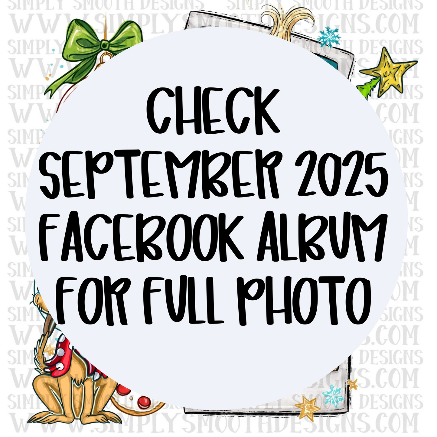 Green Guy Christmas Polaroid