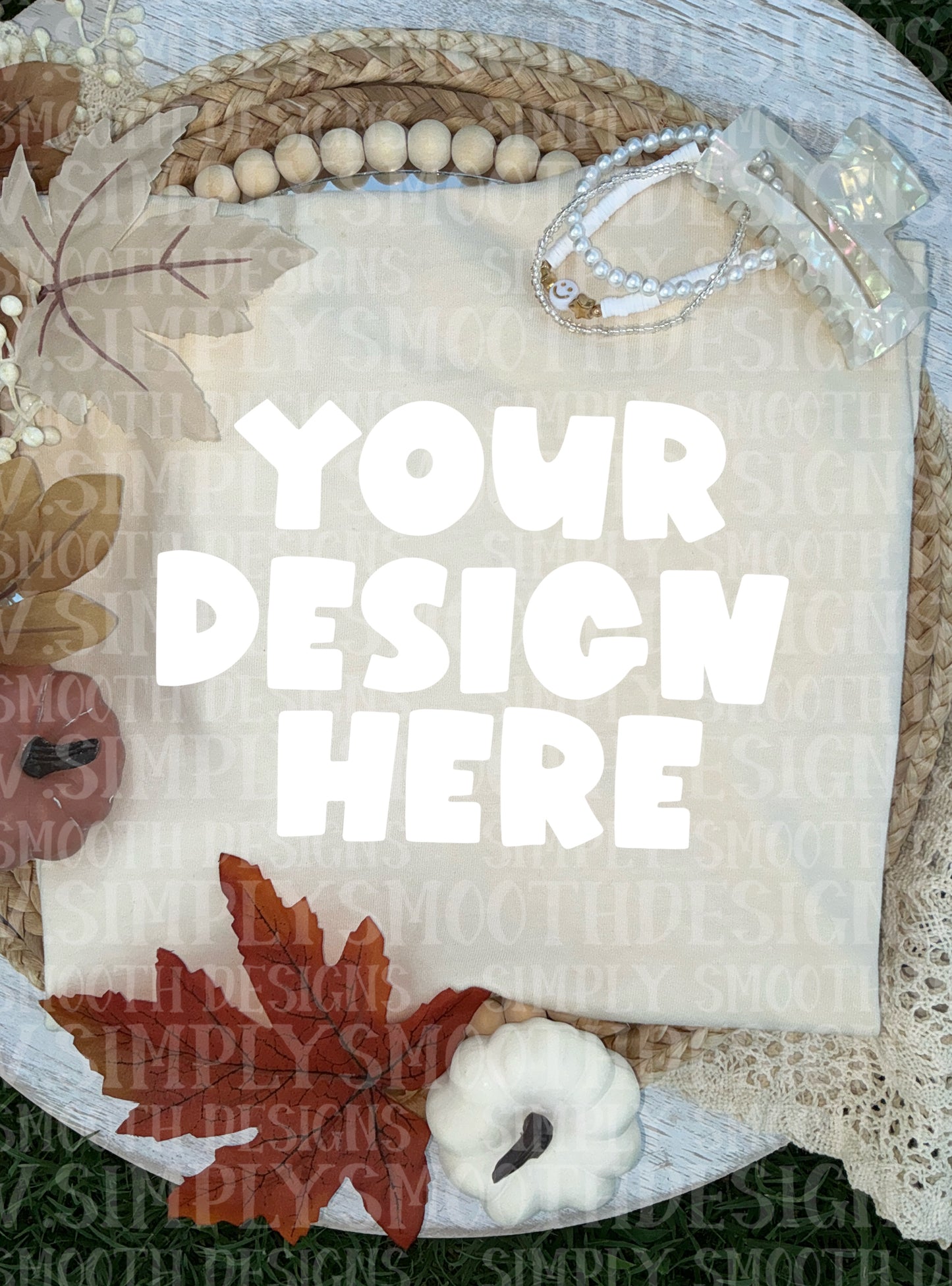 Comfort color T mock pumpkins