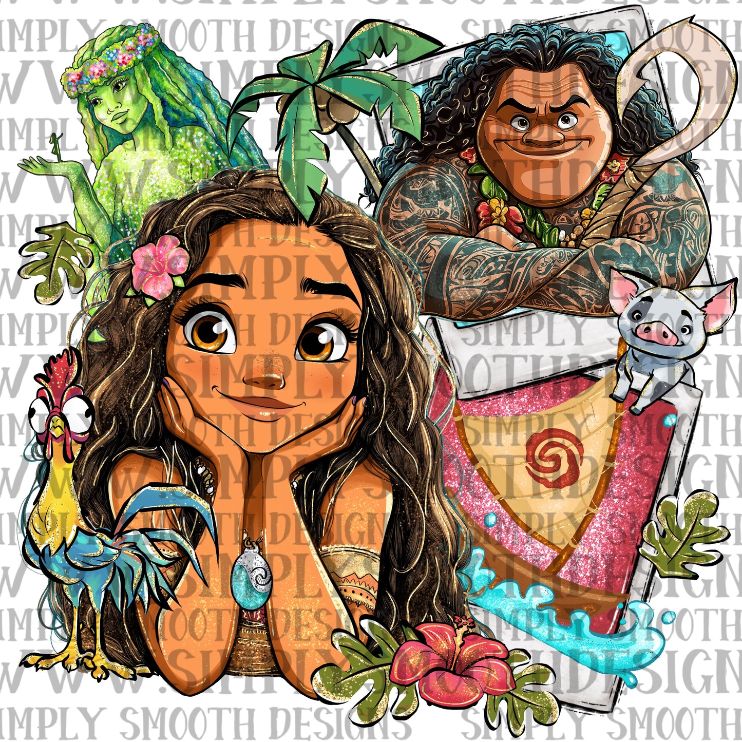 Moana polaroid