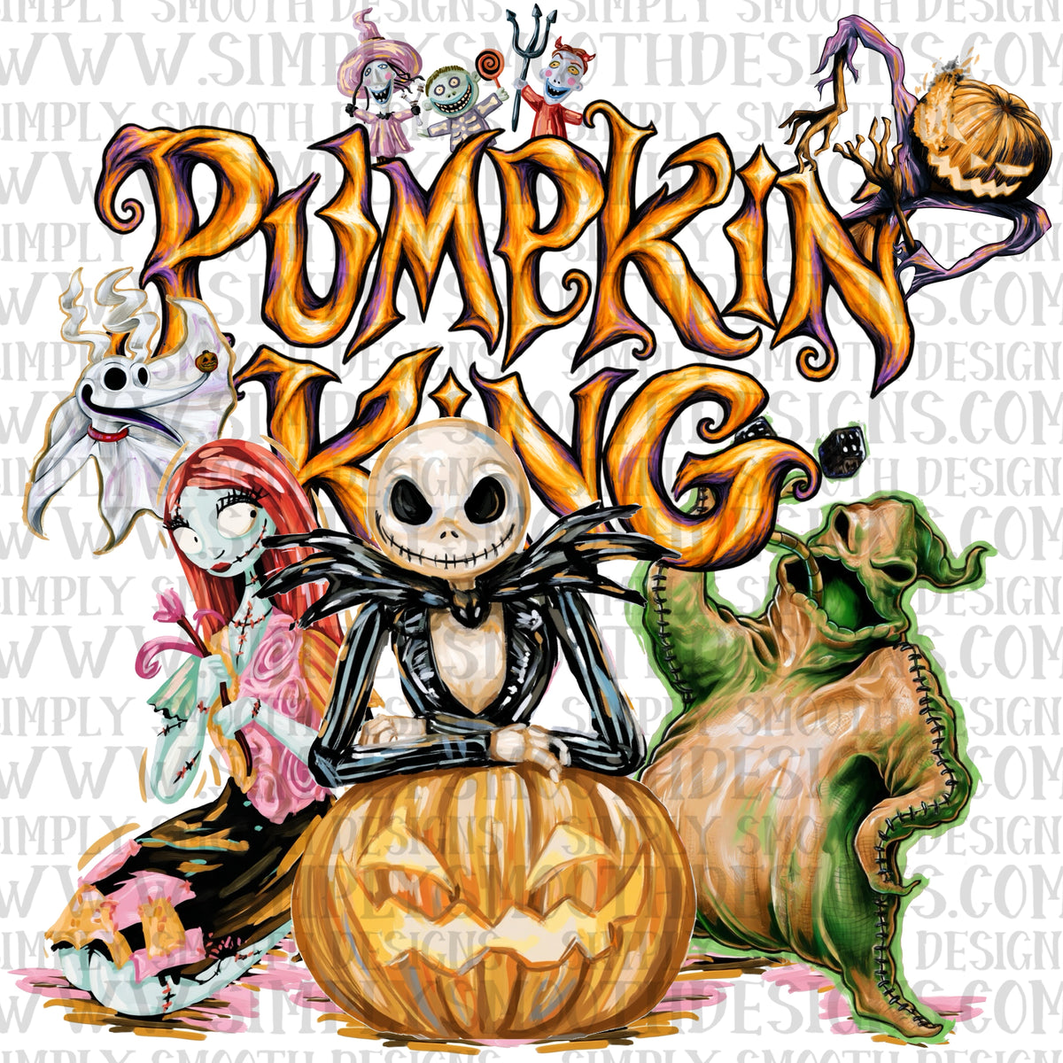 Pumpkin king digital download png file