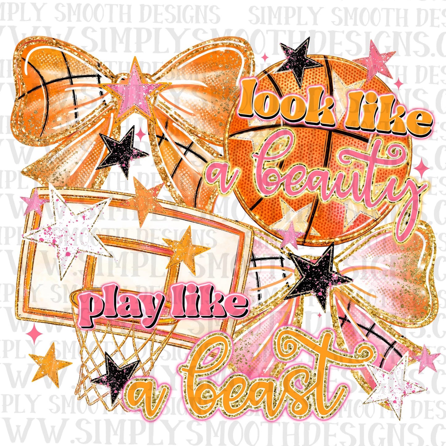 Look Like A Beauty Play Like A Beast Basketball