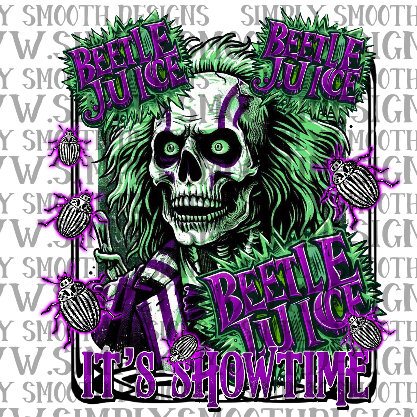 Beetlejuice skeleton