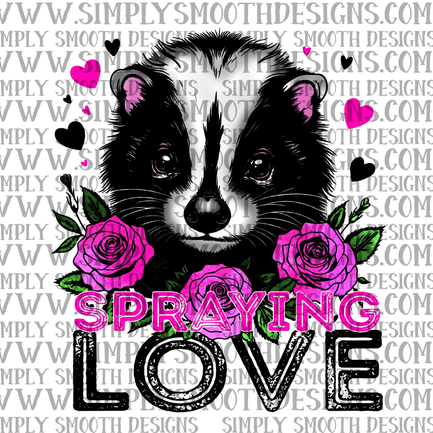 Spraying love