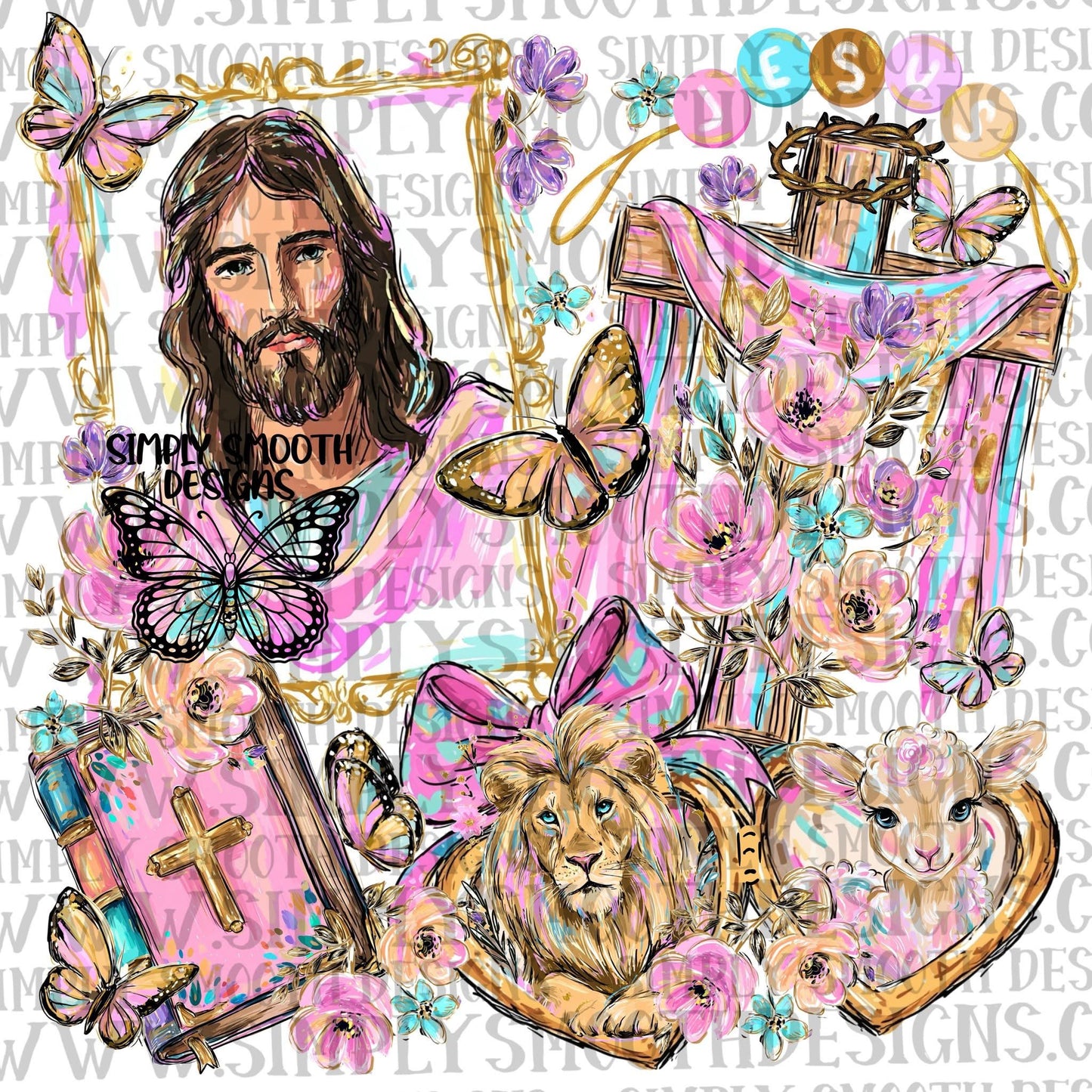 Jesus Bright Locket