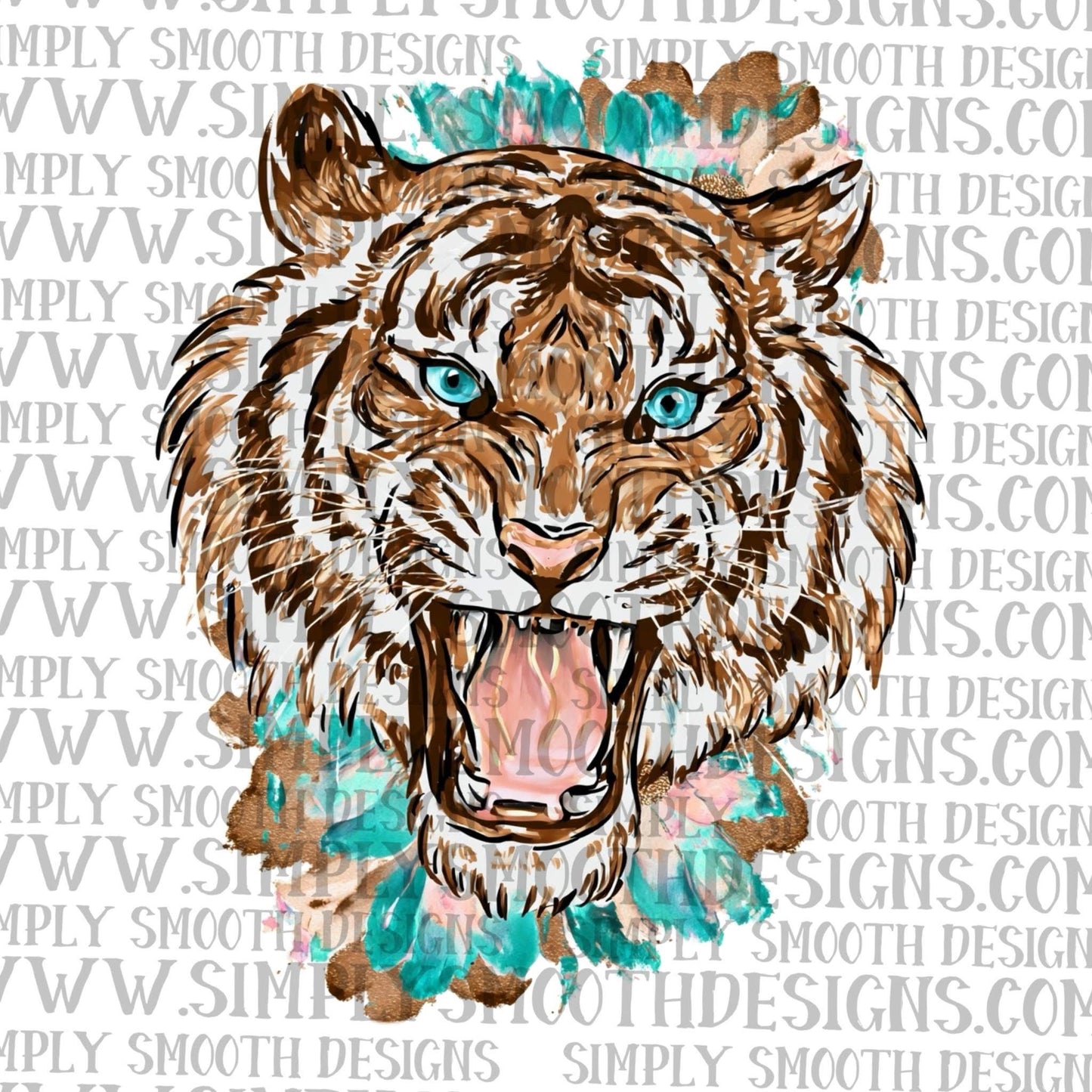 Tiger Turquoise Paint