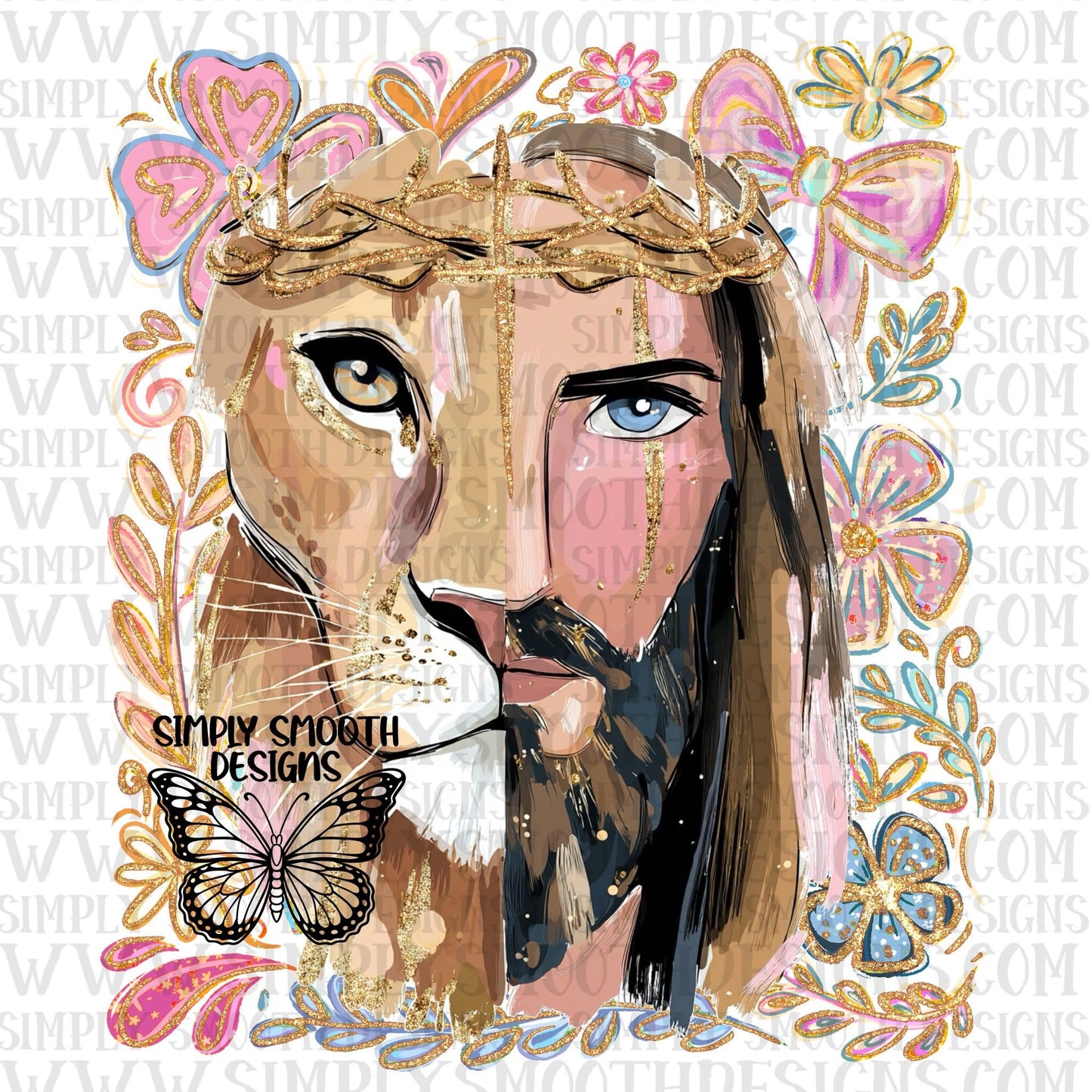 Jesus Lioness Floral