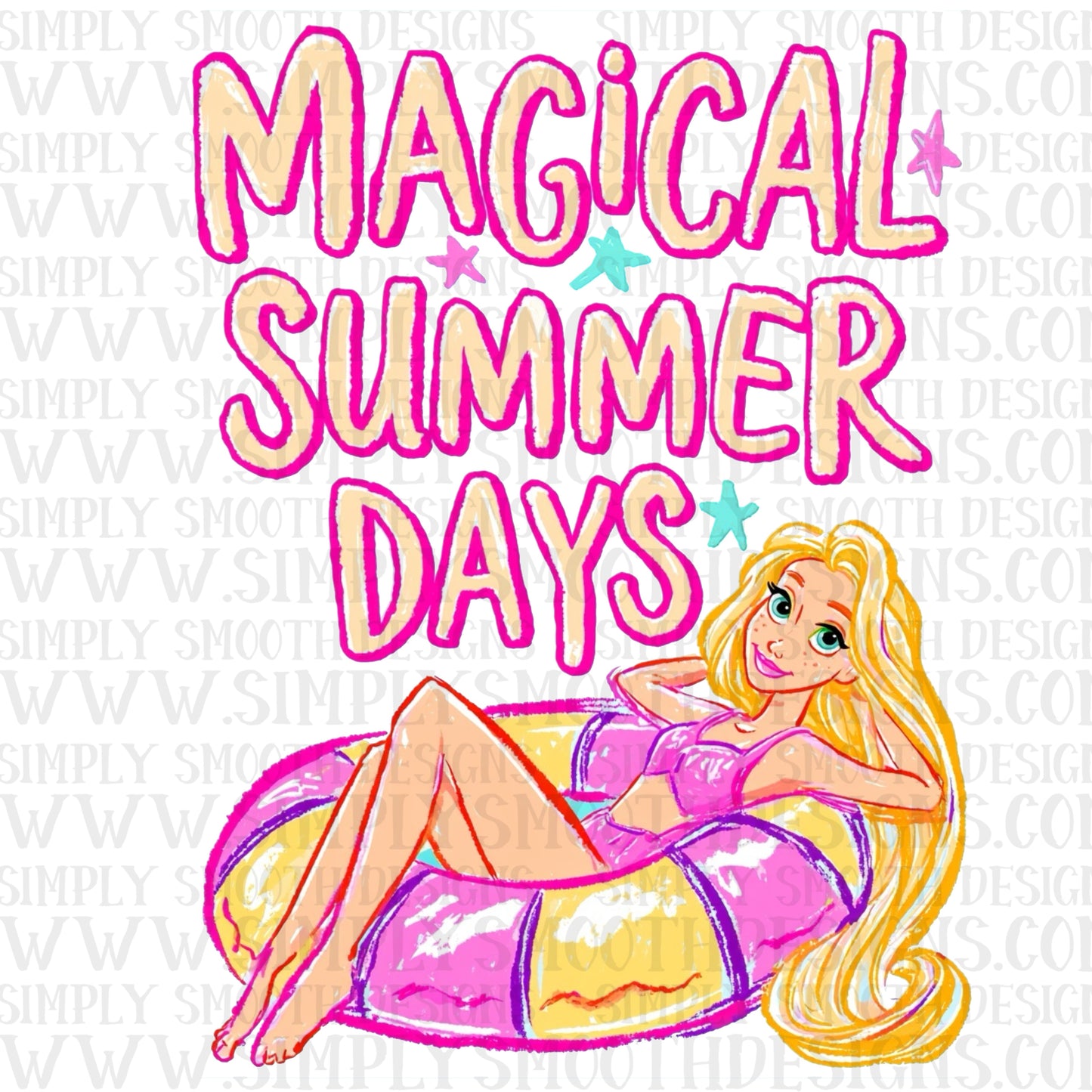 Magical Summer Days Rap_n Princess float