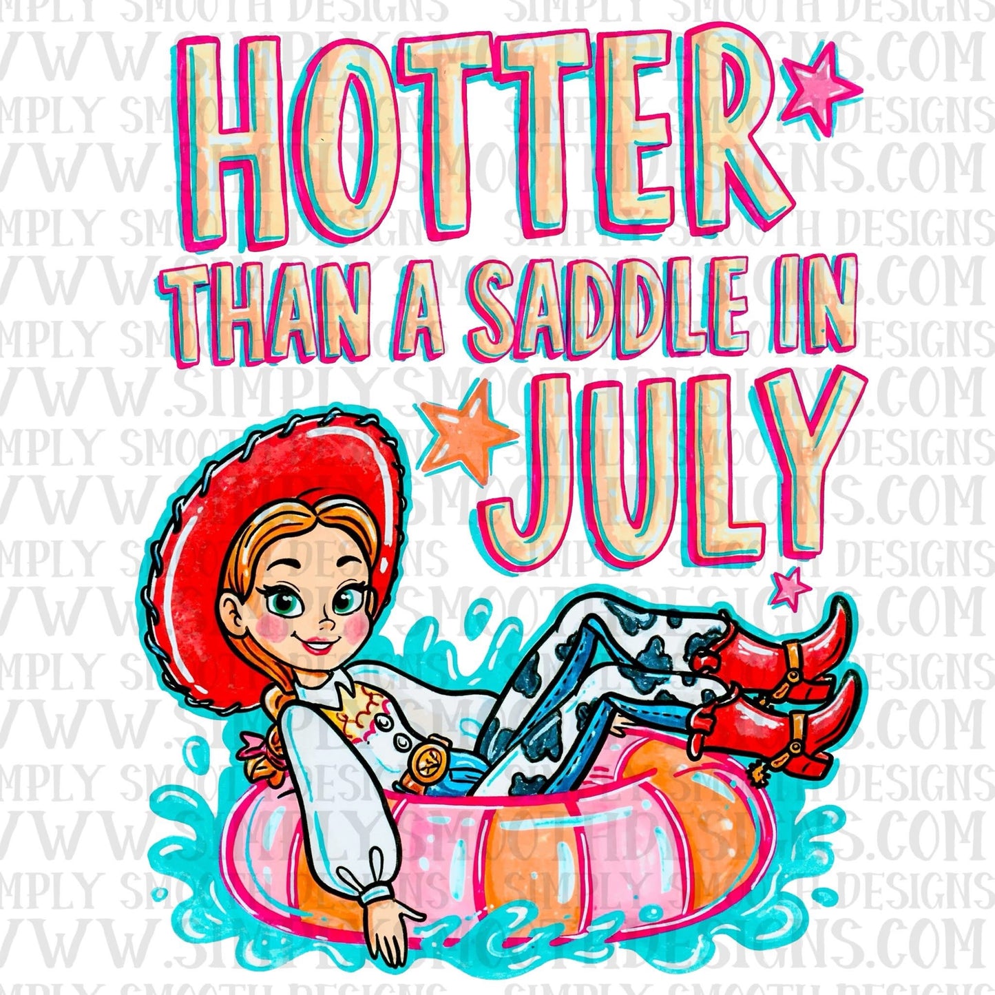 Hotter Than A Saddle In July