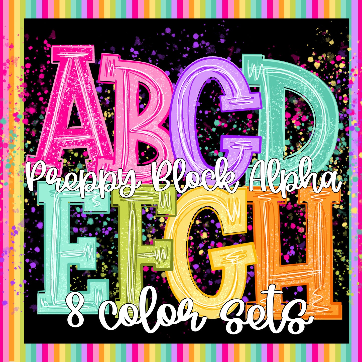 Preppy block Alpha