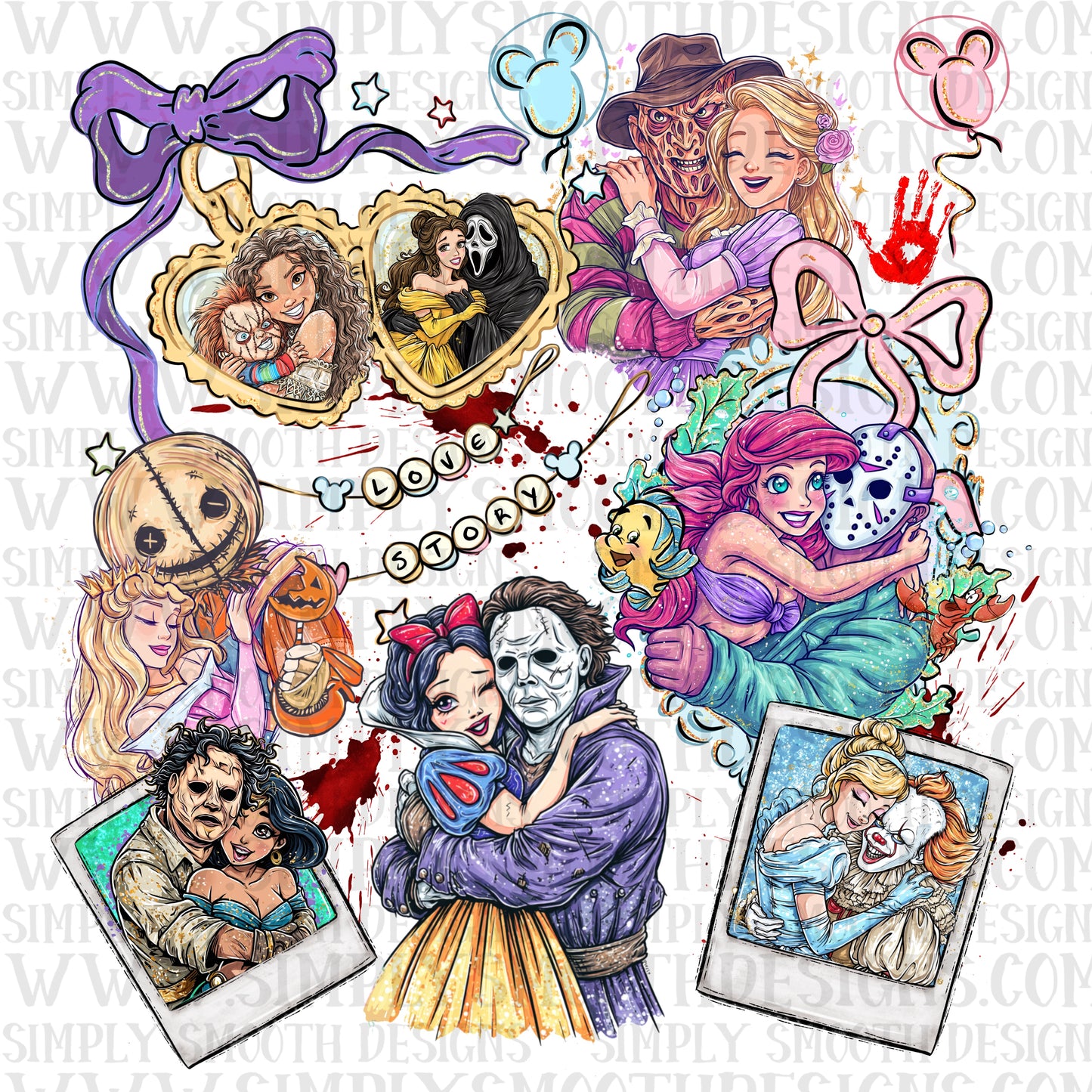 Princess horror locket