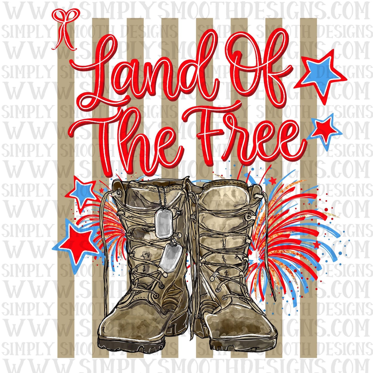 Land of The Free Stripes