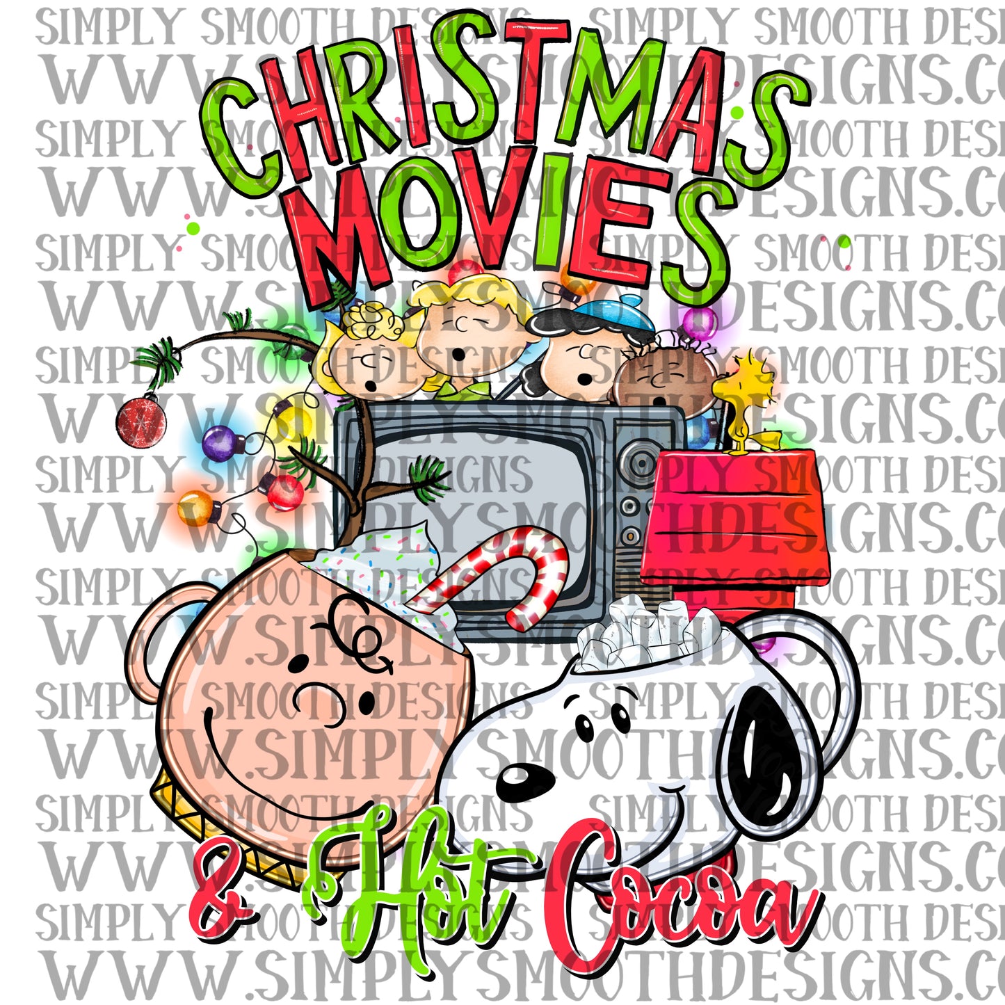 Christmas movies and hot cocoa