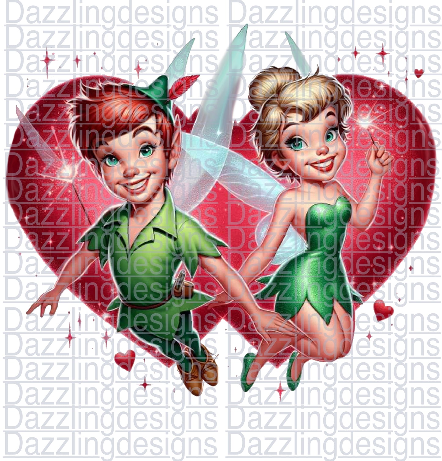 Peter Pan & tinker bell