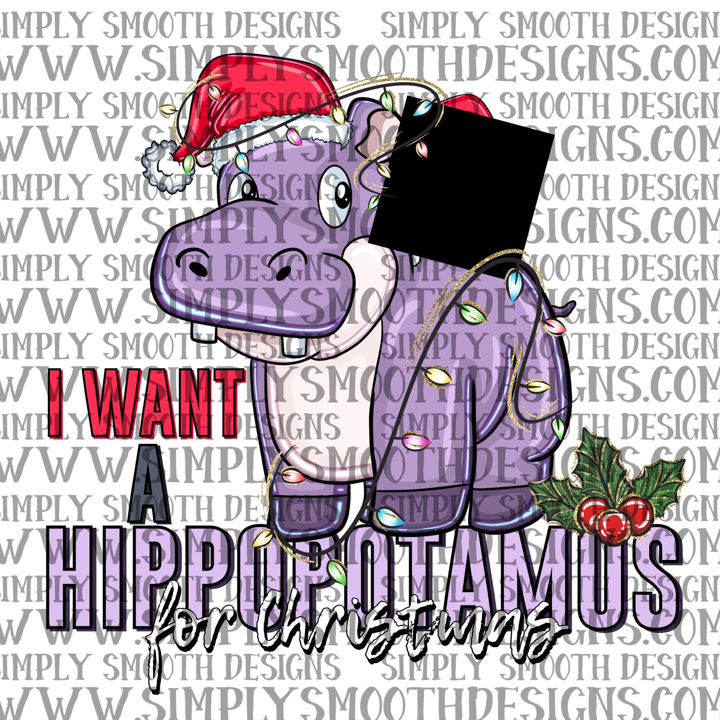 I want a hippopotamus
