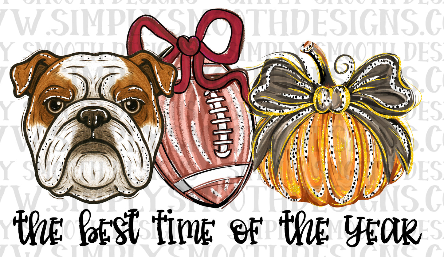 Best time of the year bulldog