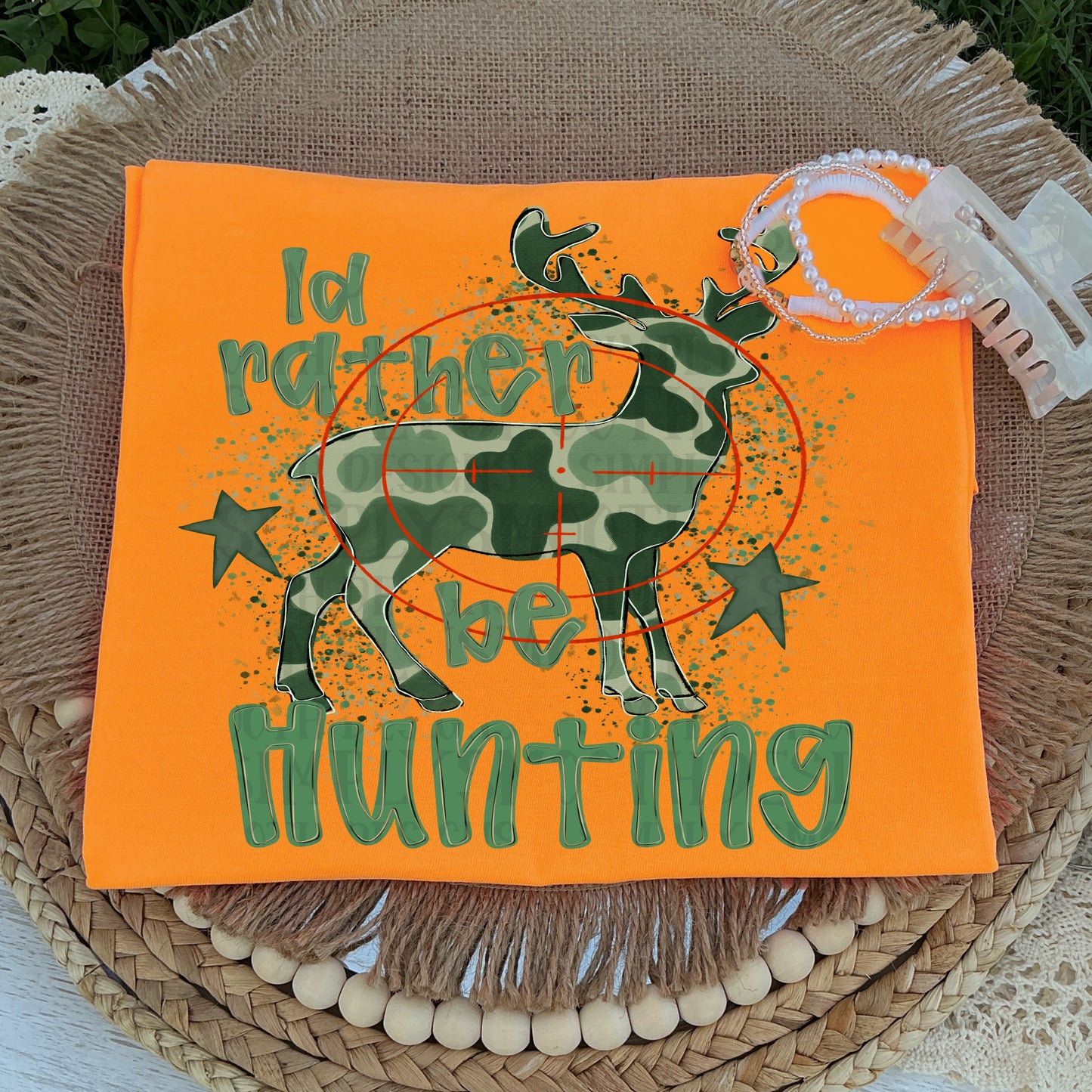 I’d rather be hunting