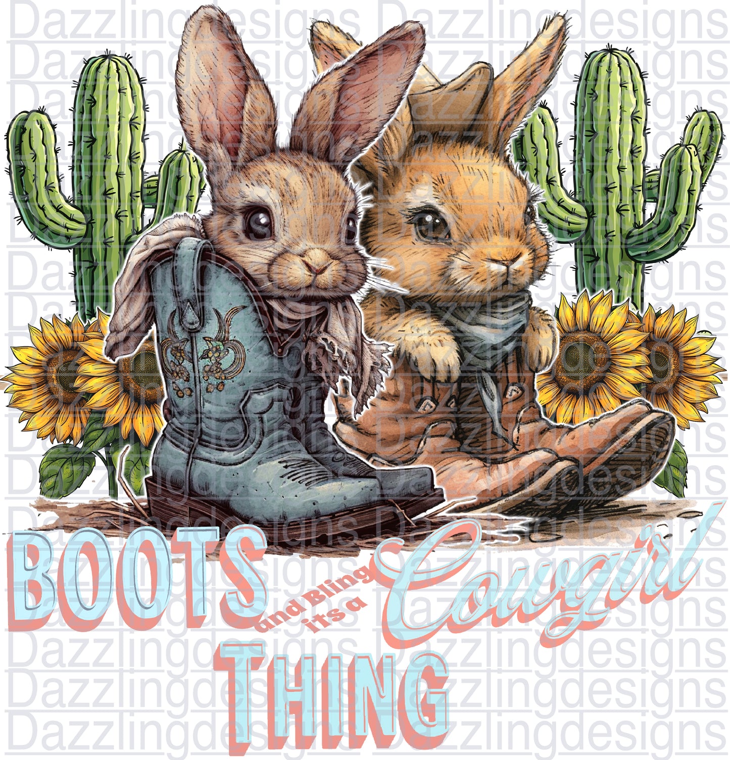 Boots and bling it’s a cowgirl thing