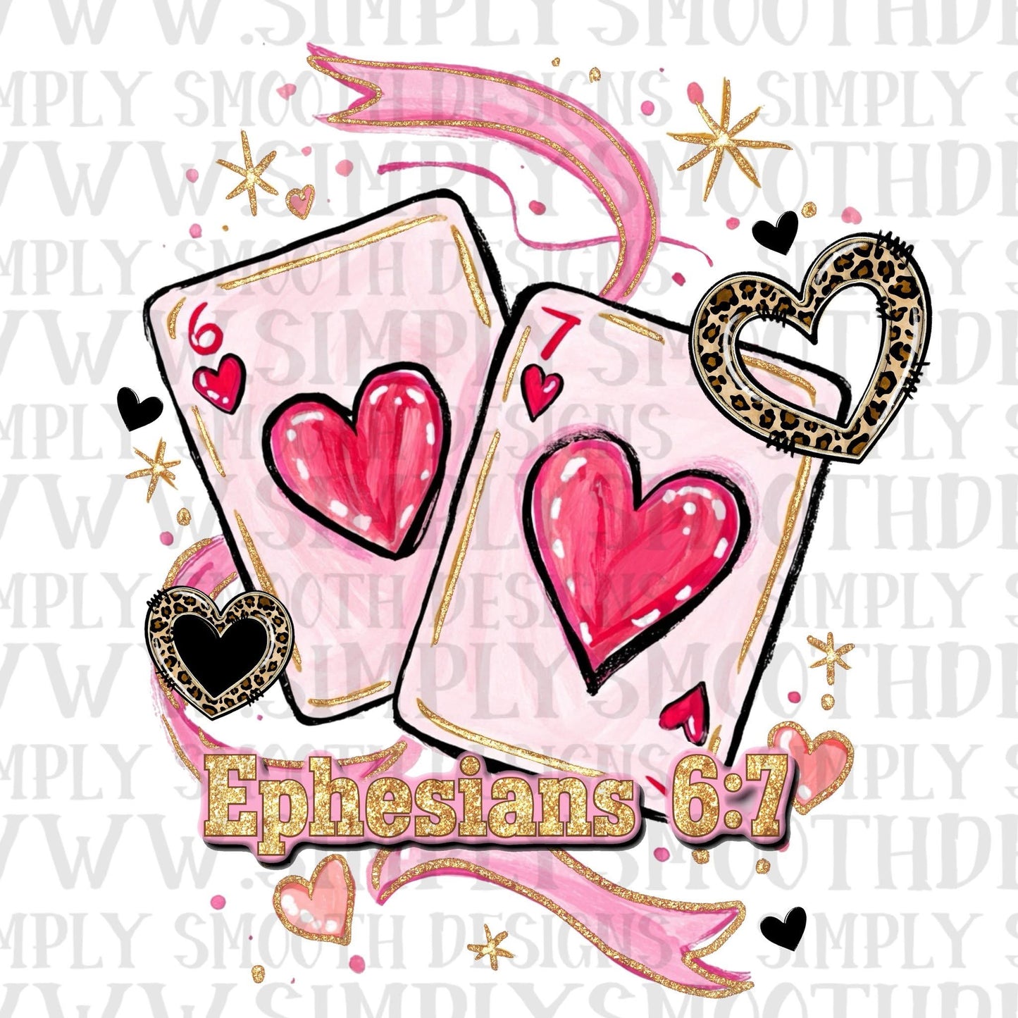 Ephesians 6:7 Cards