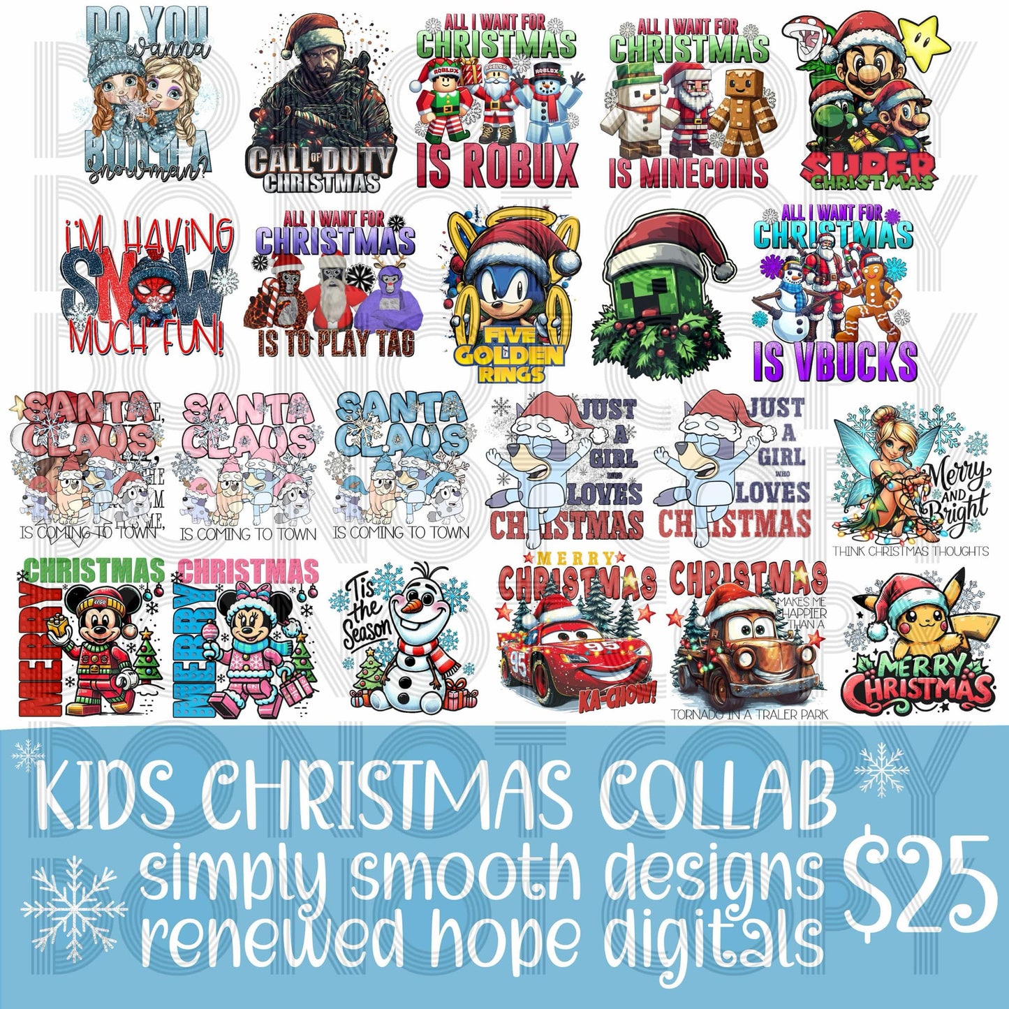 Kids Christmas Collab with Renewed Hope