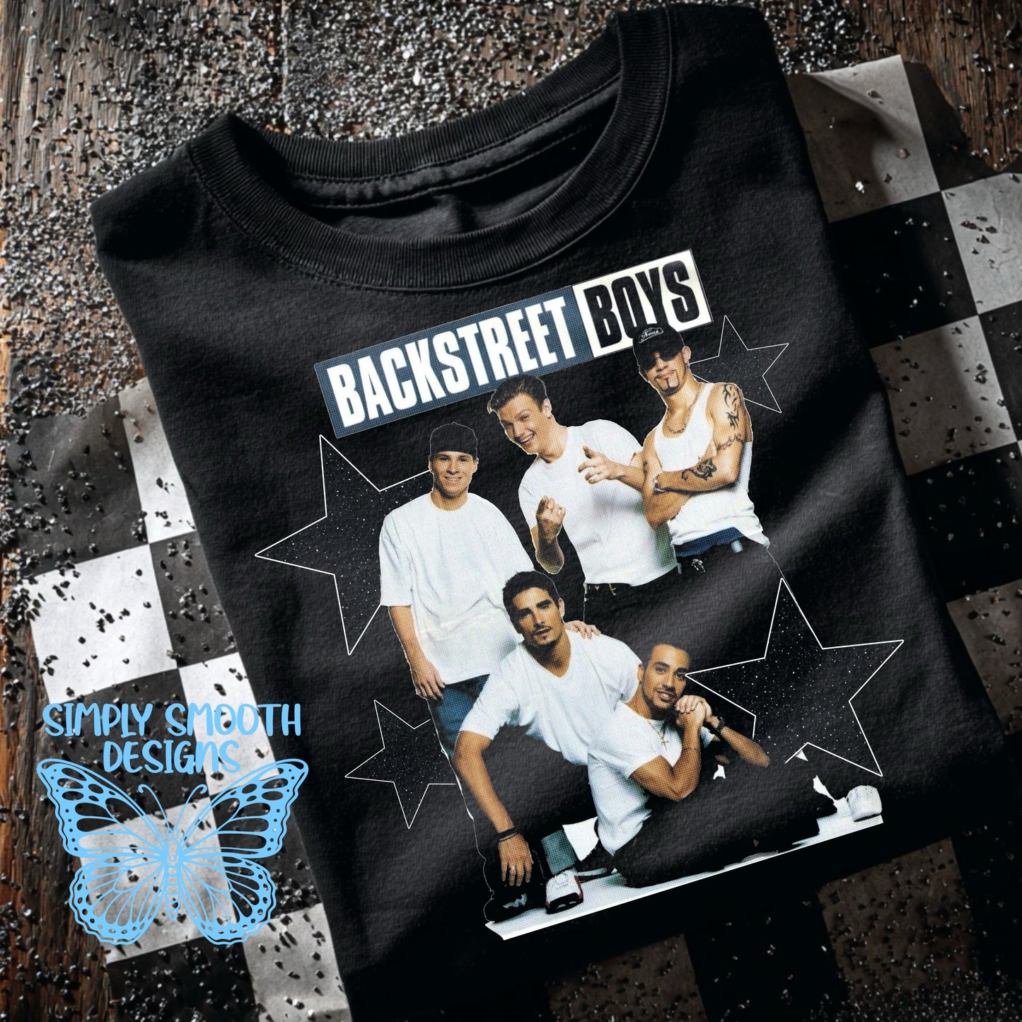 B_ck Str_et B_ys Halftone Black