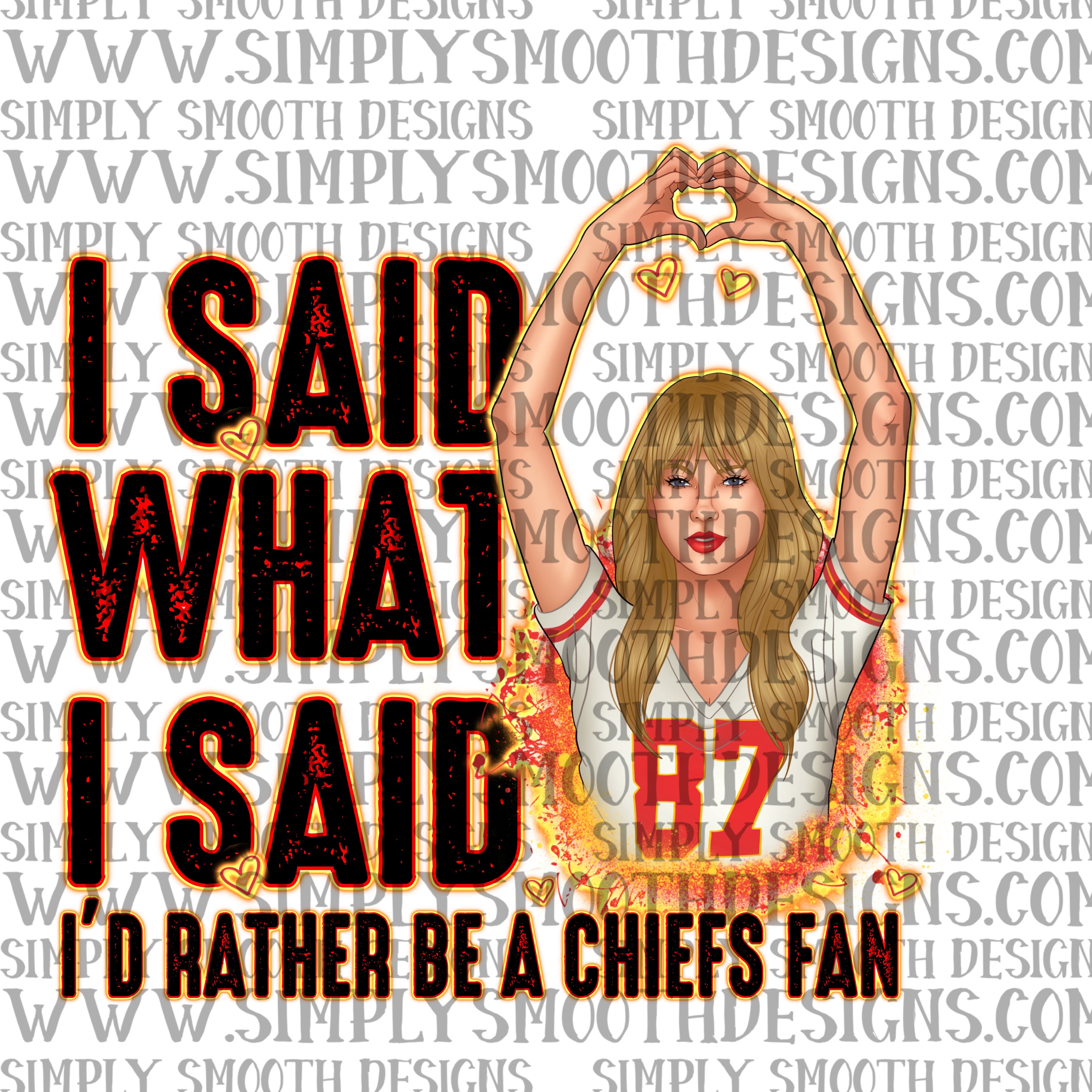 Chiefs Tumbler Sublimation TRANSFER OR FINISHED TUMBLER – Southern