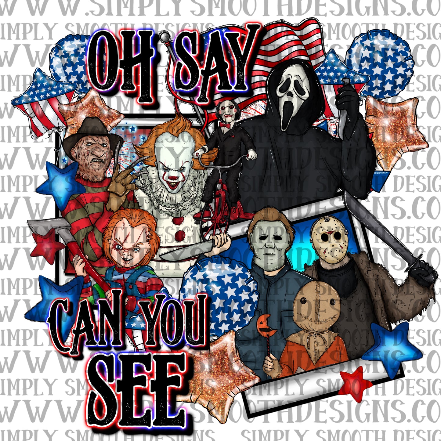 Oh say can you see horror