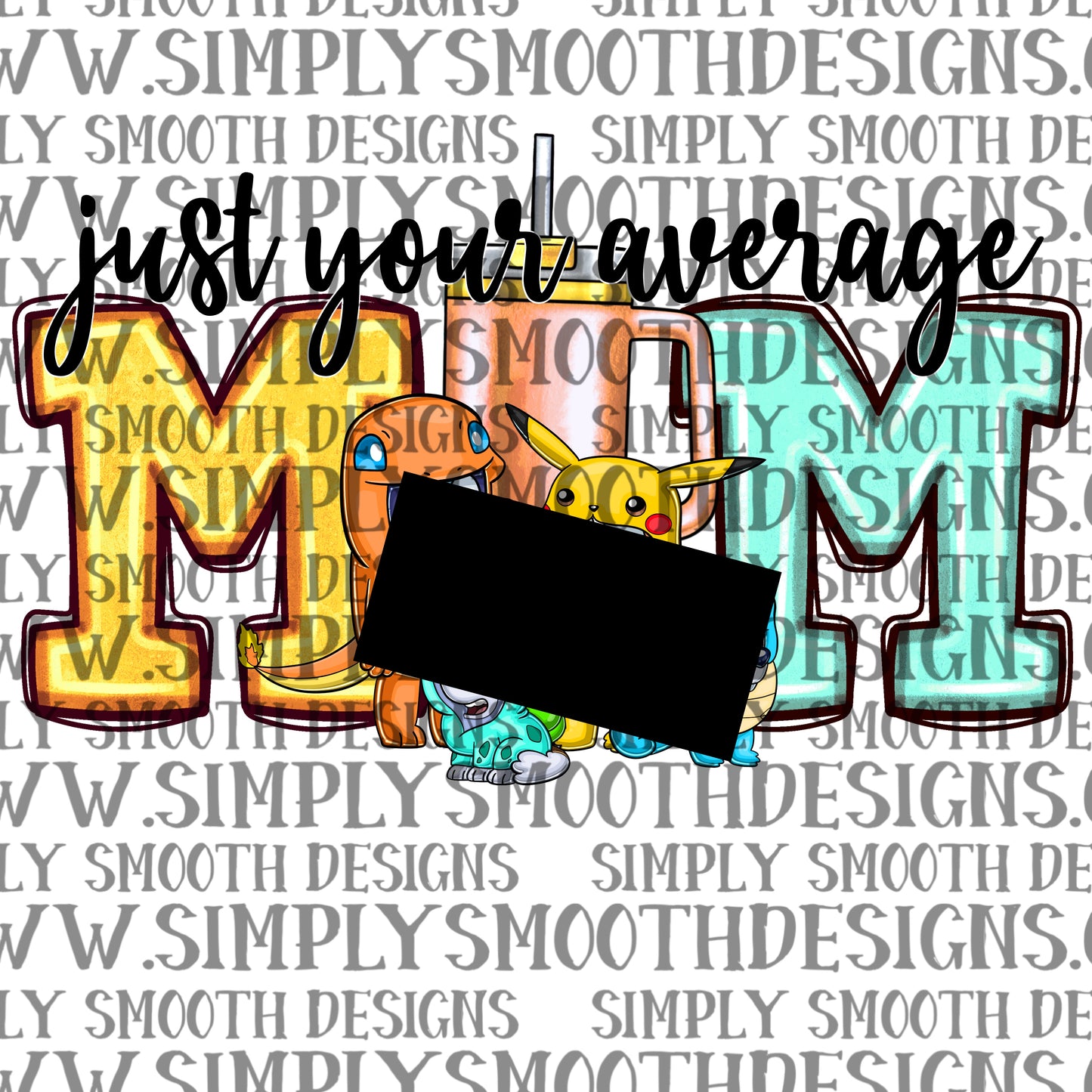 Your average mom Pokémon blue mashup