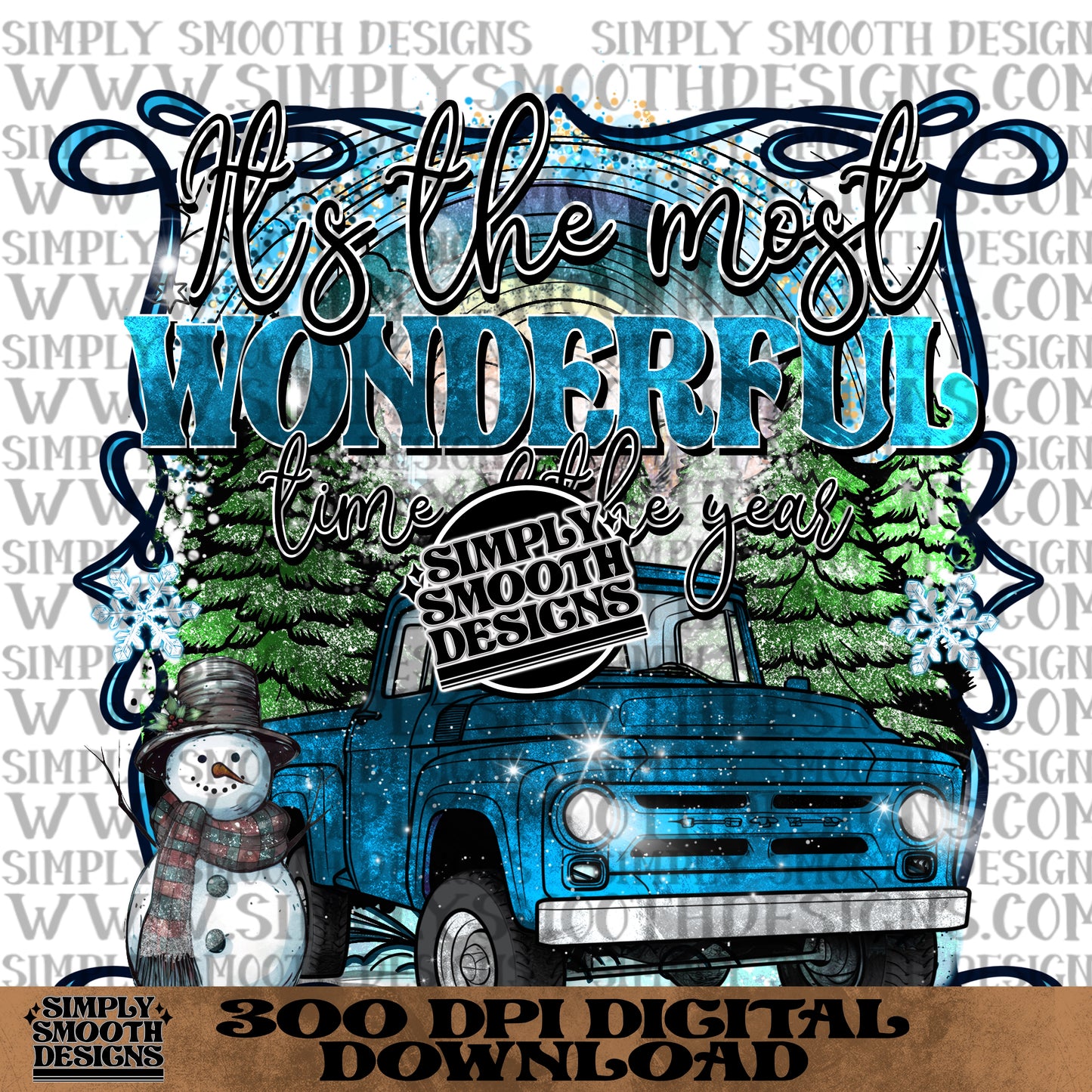 Most wonderful time of the year truck