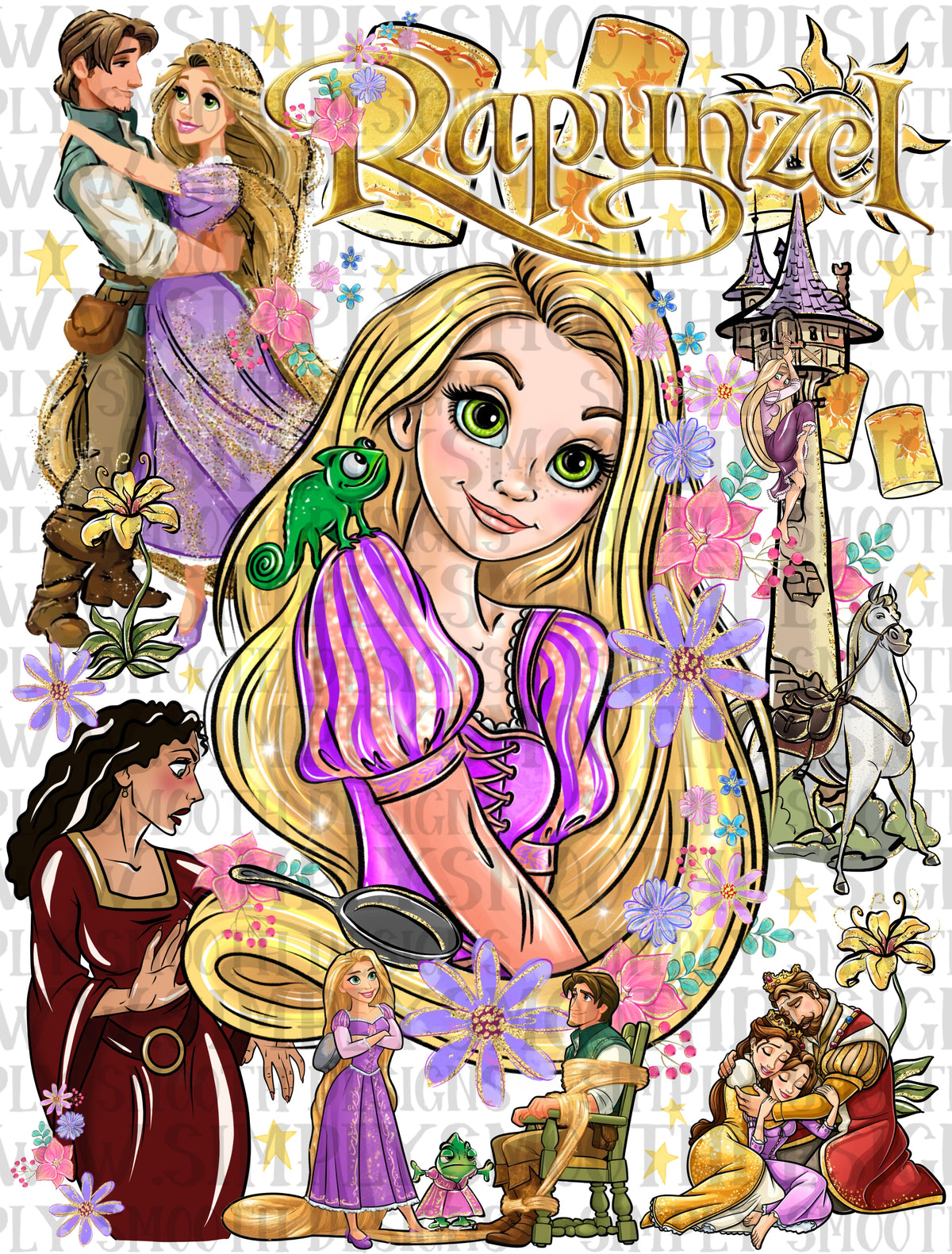 Princess Collage png download