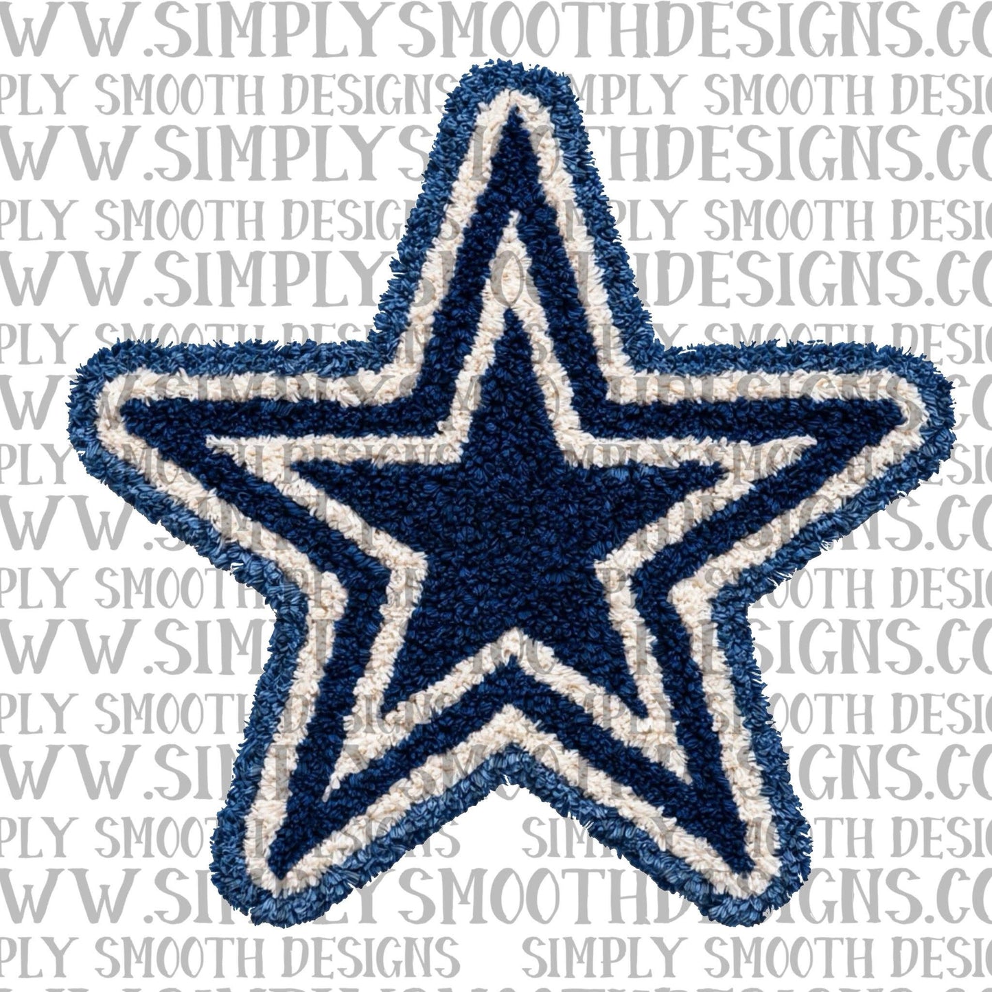 Faux Yarn Star