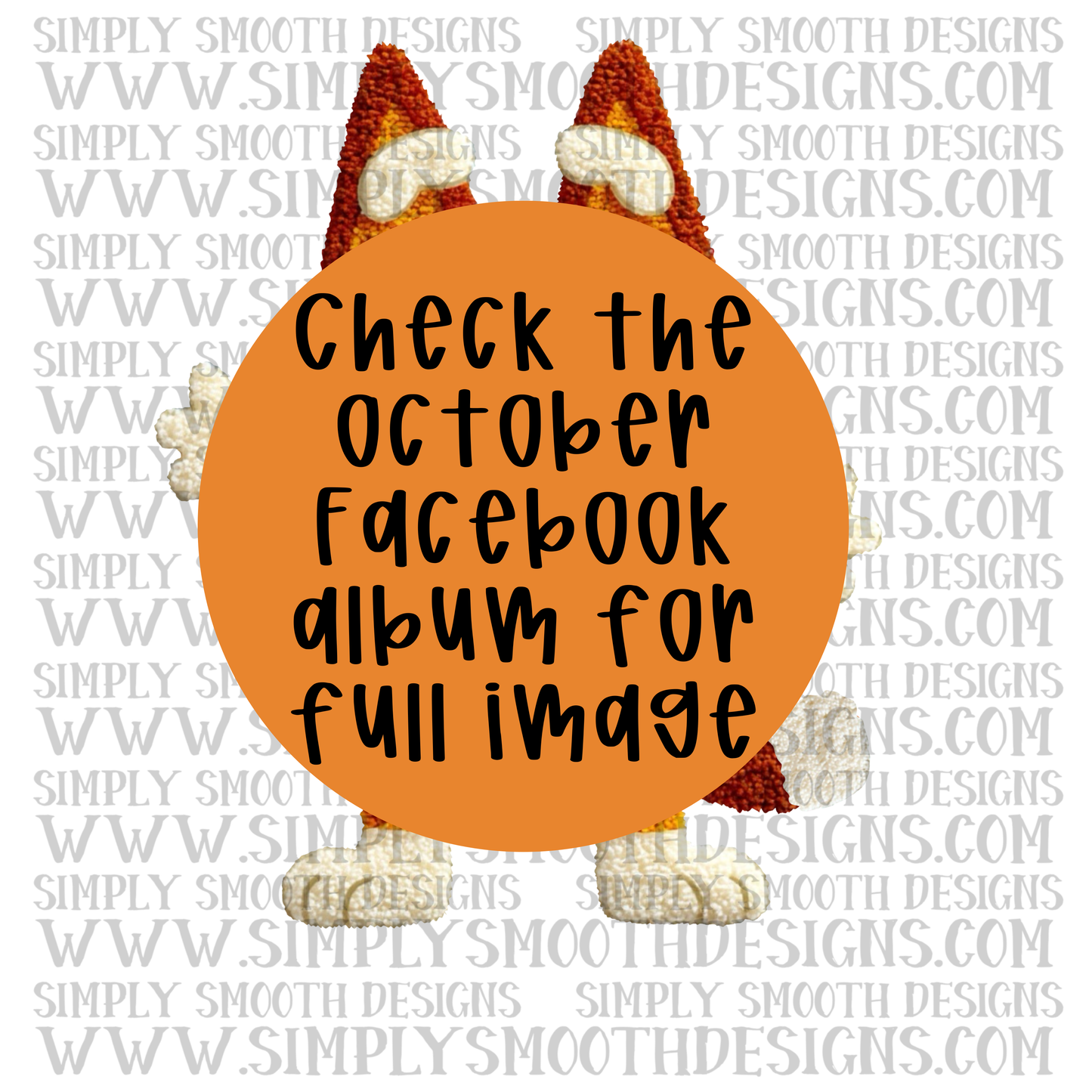 Faux Yarn Orange Heeler