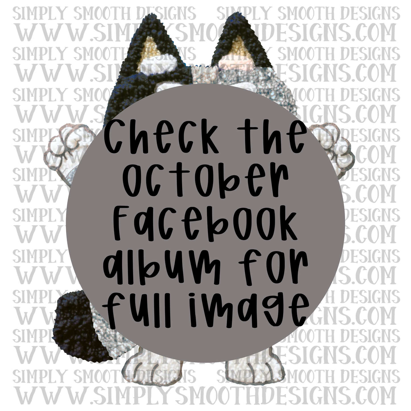 Faux Yarn Gray Heeler