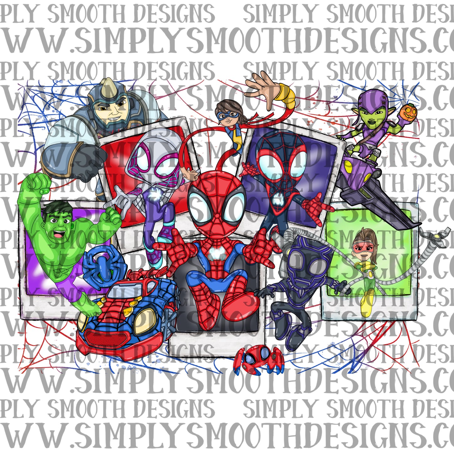 Spidey Polaroid