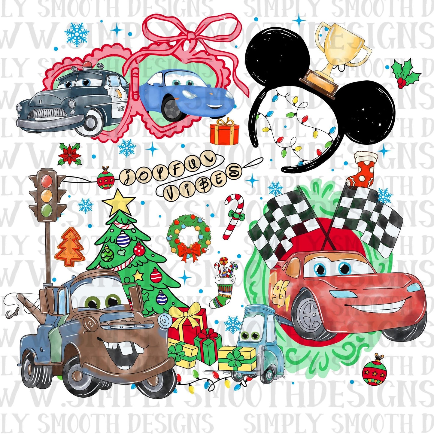 Car Christmas Locket