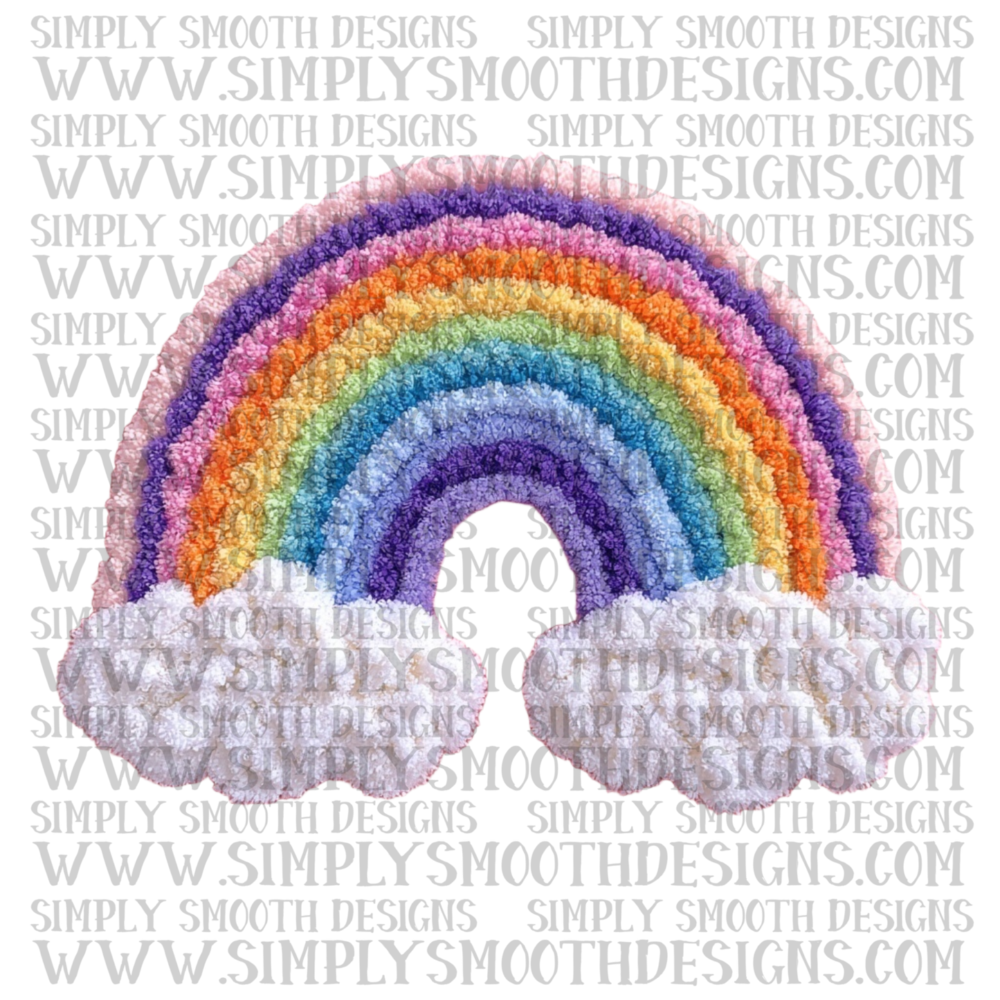 Rainbow Faux Yarn