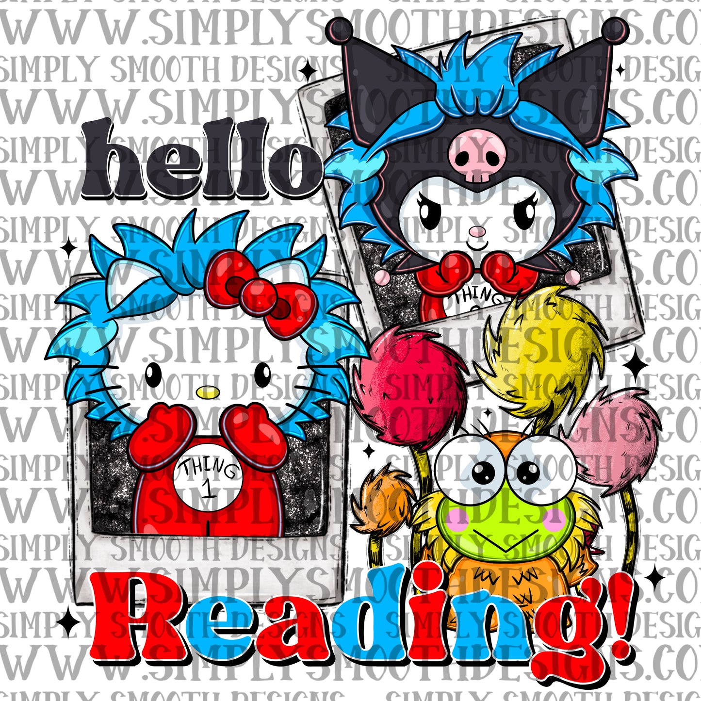 Hello Reading Polaroid