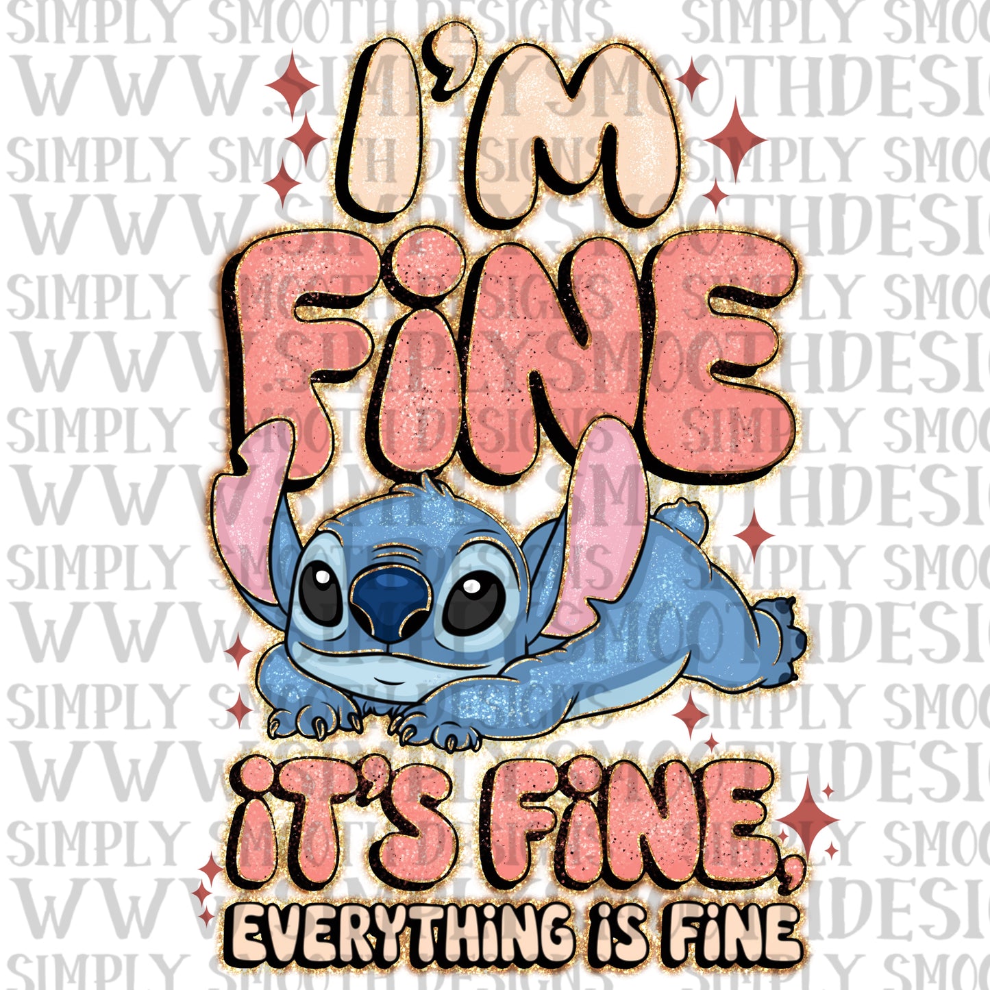 I’m Fine It’s Fine Blue Alien