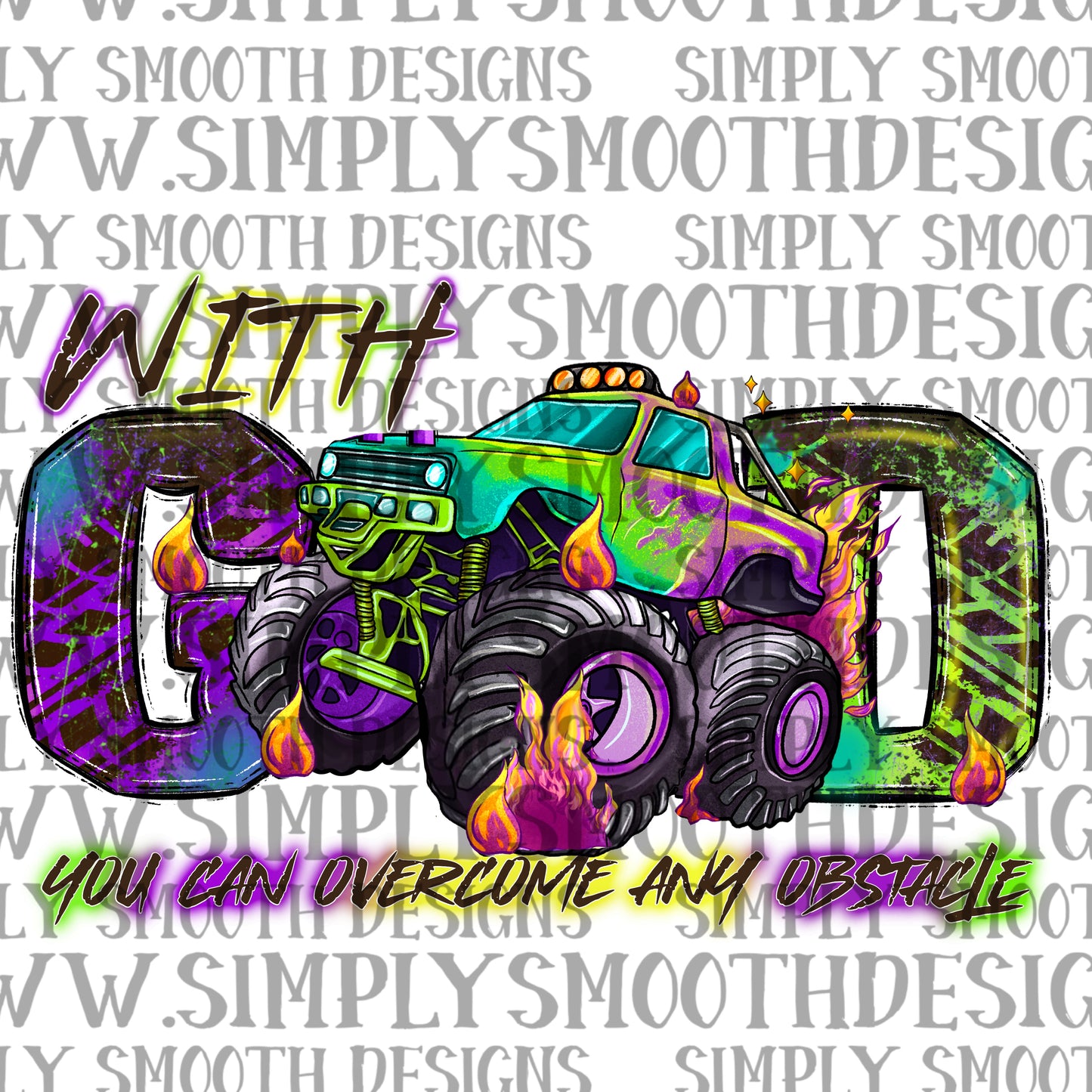 With God You Can Overcome Any Obstacle